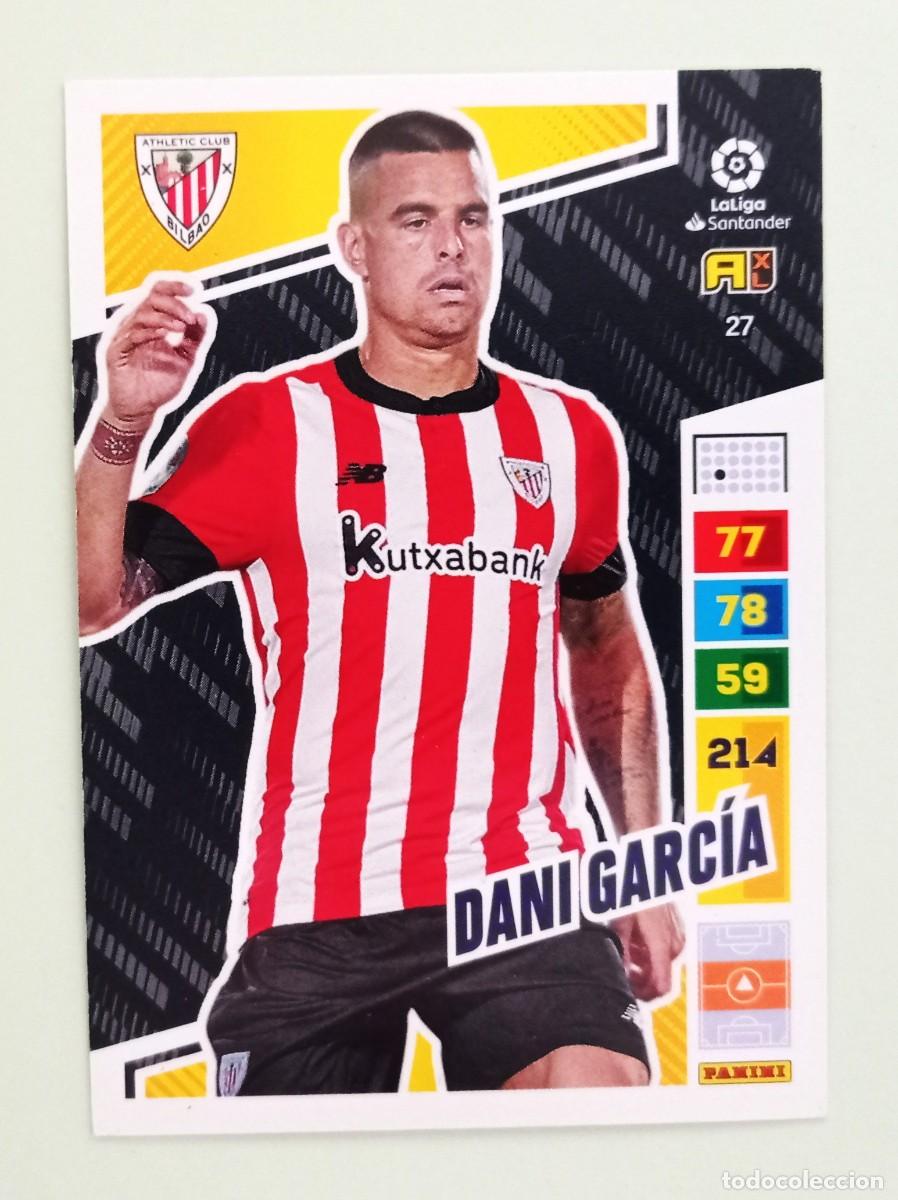 Cromos de Futebol: ADRENALYN XL 2022-2023 (N&ordm; 27 DANI GARC&Iacute;A - ATH. C. BILBAO)