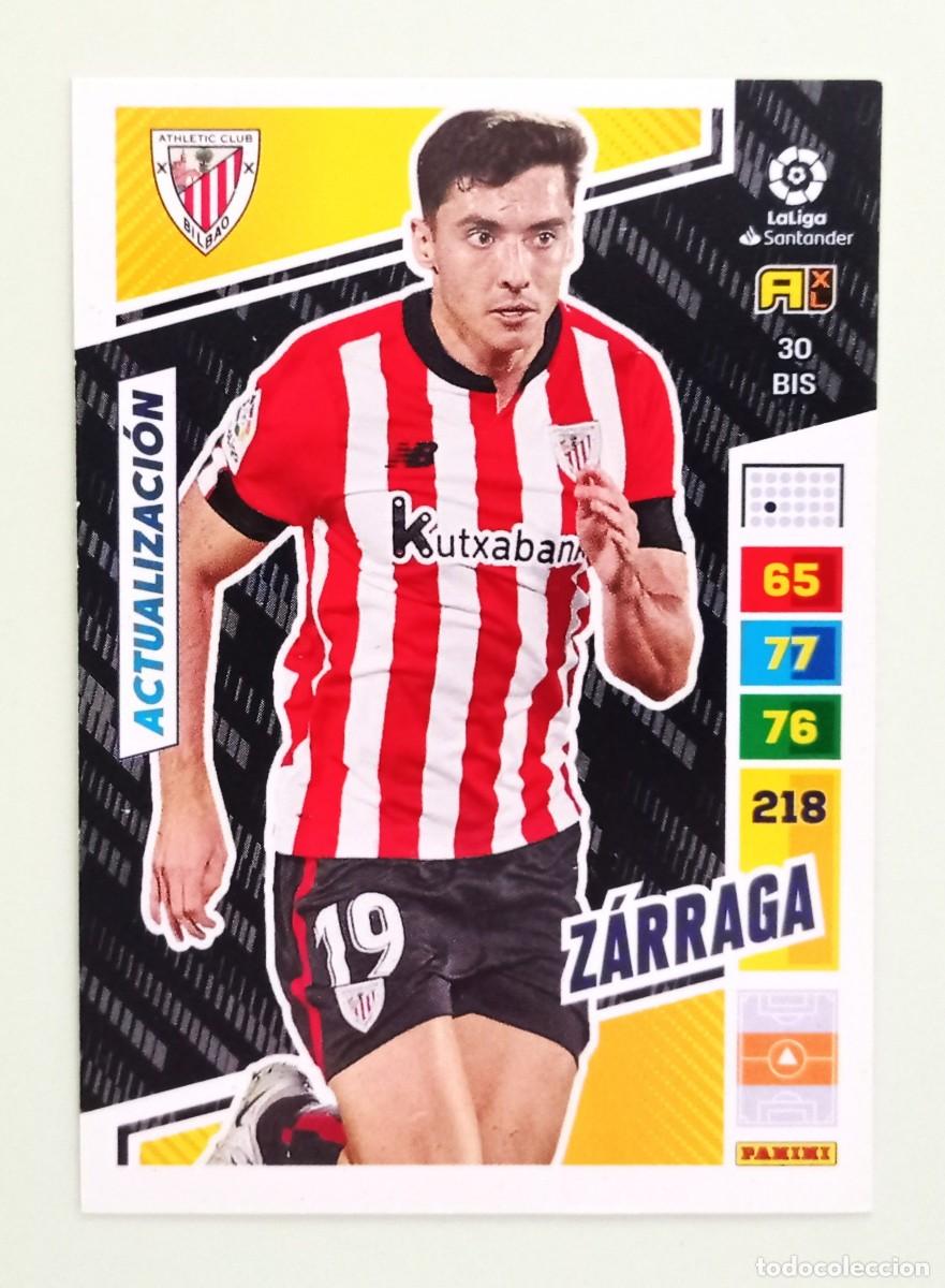 Cromos de Futebol: ADRENALYN XL 2022-2023 (N&ordm; 30BIS Z&Aacute;RRAGA - ATH. C. BILBAO) (ACTUALIZACI&Oacute;N)