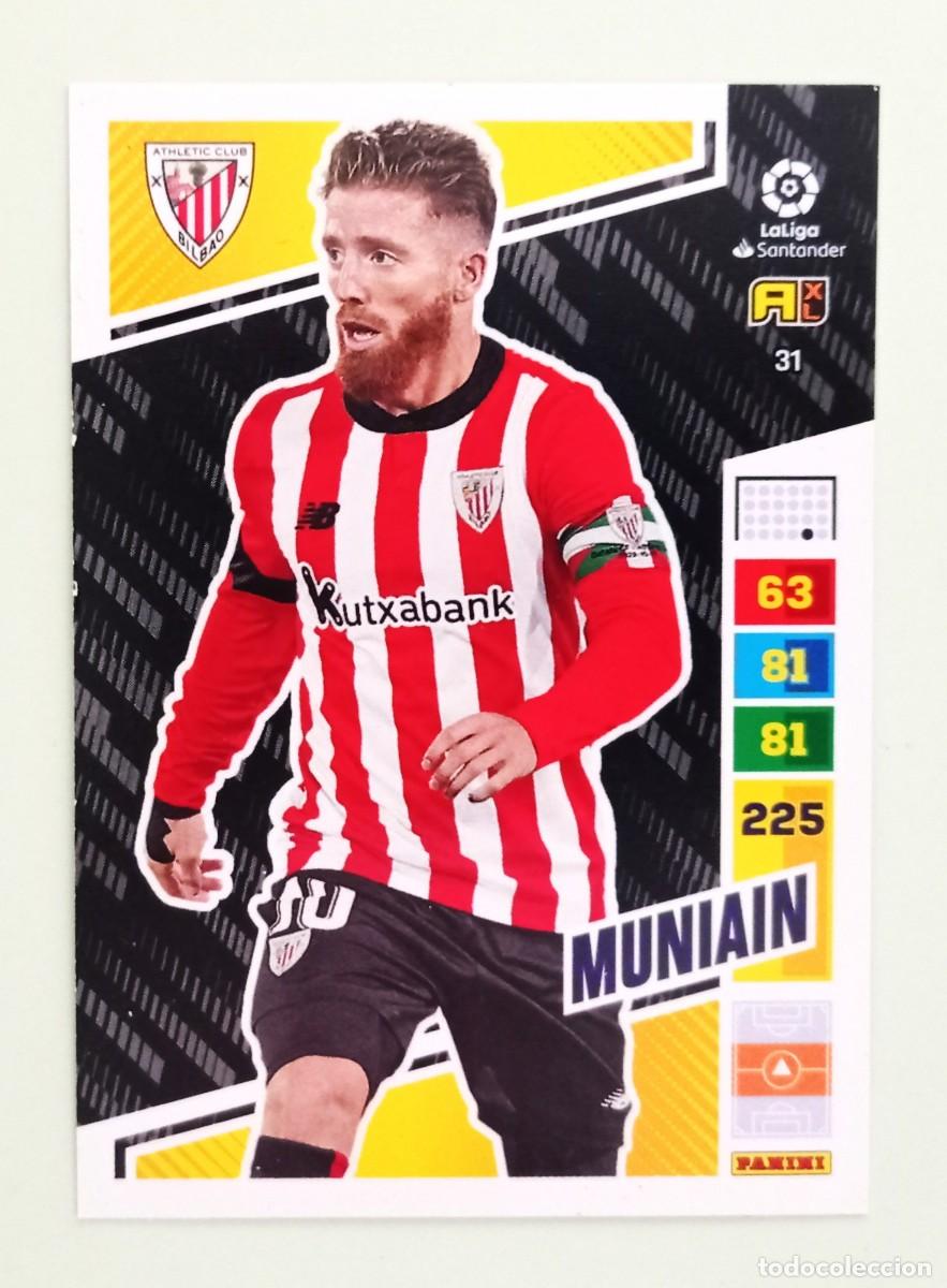 Cromos de Futebol: ADRENALYN XL 2022-2023 (N&ordm; 31 MUNIAIN - ATH. C. BILBAO)