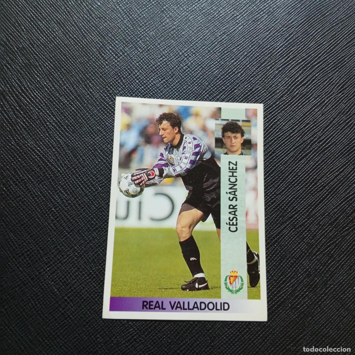 Fu&szlig;ball-Sticker: 241 CESAR SANCHEZ VALLADOLID PANINI 1996 1997 CROMO FUTBOL 96 97 - SIN PEGAR - A140 PG19