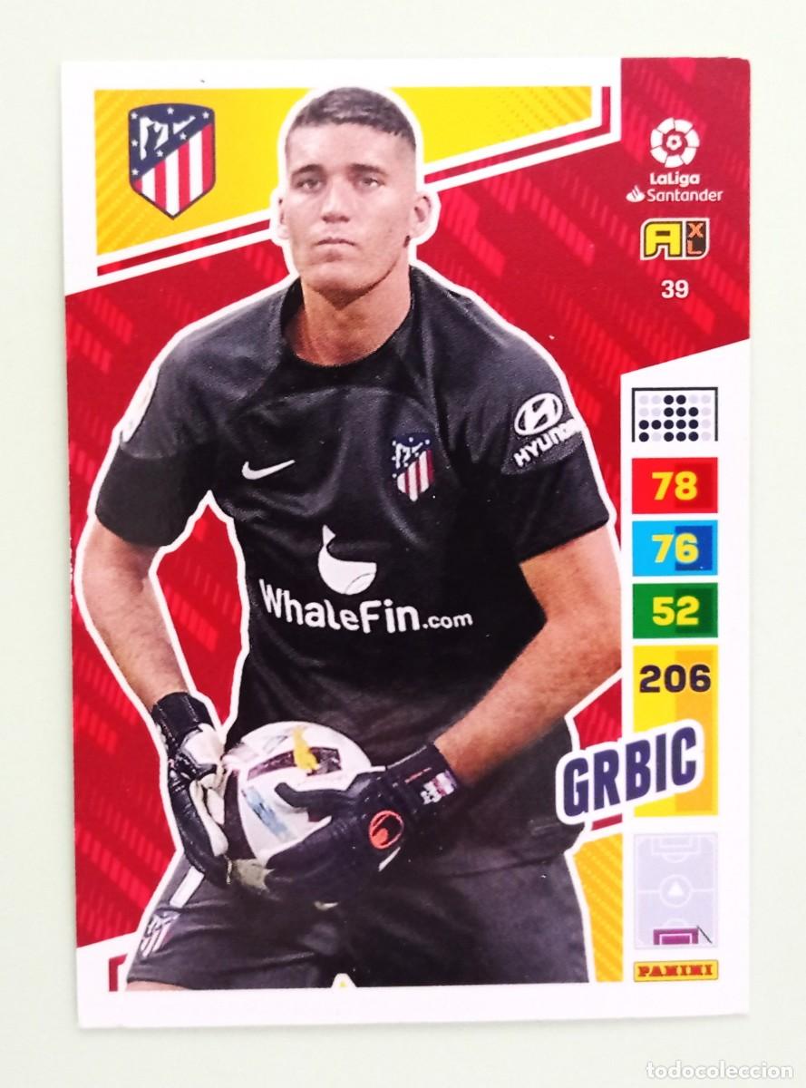 Cromos de F&uacute;tbol: ADRENALYN XL 2022-2023 (N&ordm; 39 GRBIC - AT. MADRID)