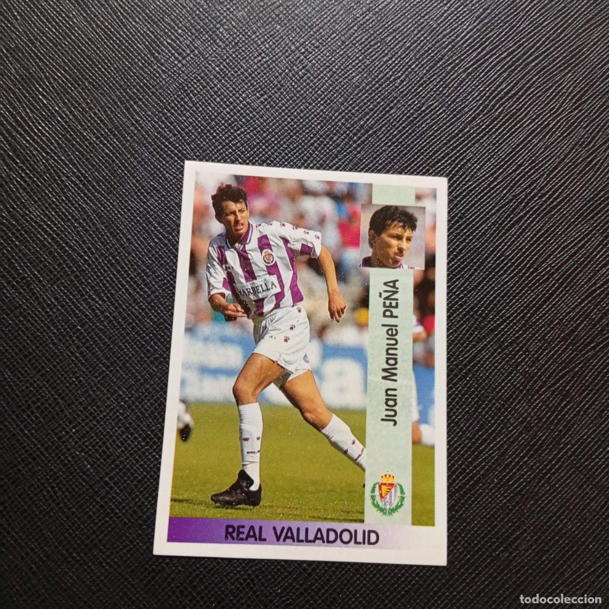 Cromos de F&uacute;tbol: 244 PE&Ntilde;A VALLADOLID PANINI 1996 1997 CROMO FUTBOL 96 97 - SIN PEGAR - A140 PG37
