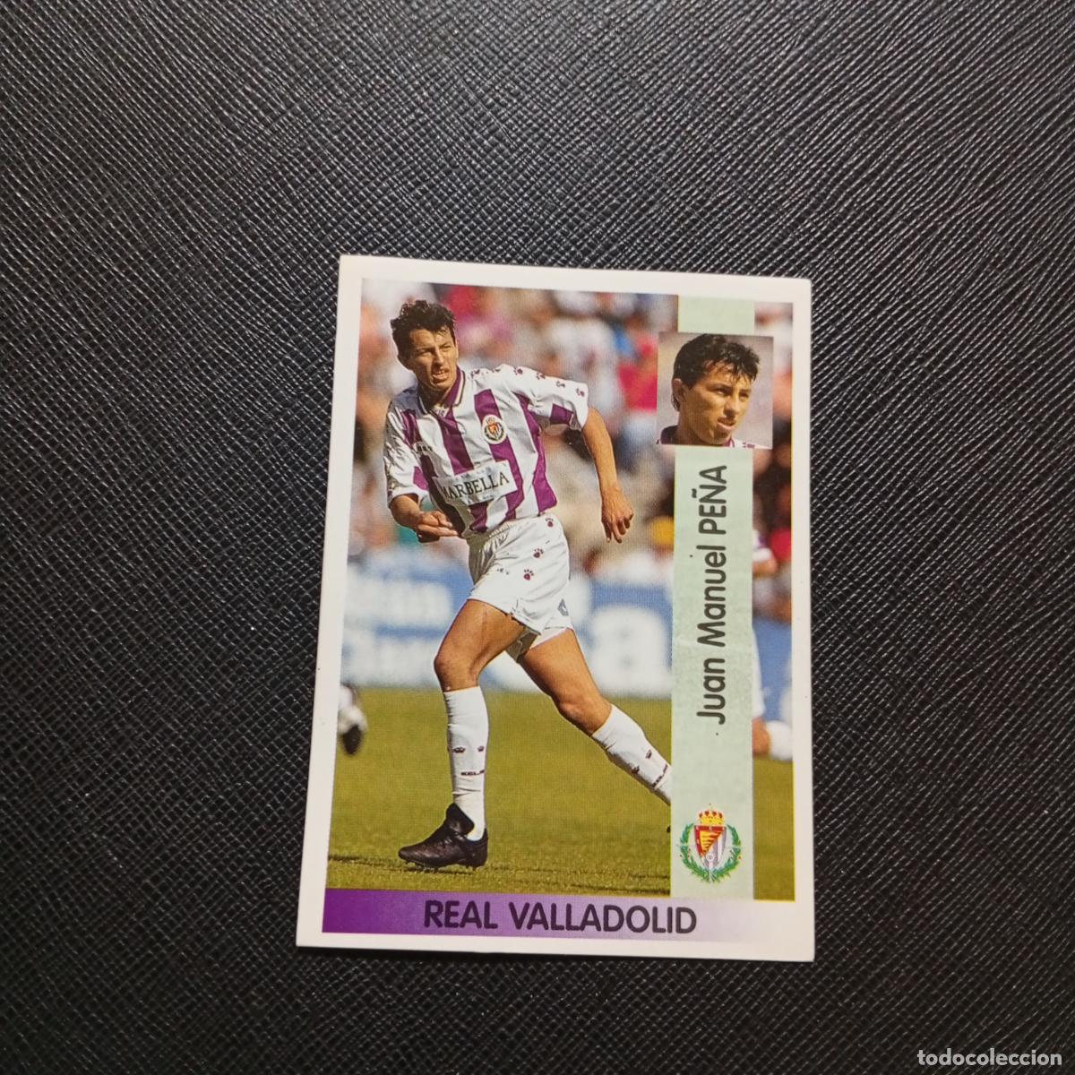 Cromos de F&uacute;tbol: 244 PE&Ntilde;A VALLADOLID PANINI 1996 1997 CROMO FUTBOL 96 97 - SIN PEGAR - A140 PG37 B