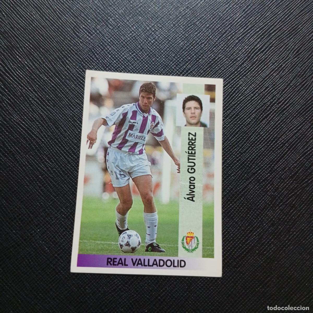 Cromos de F&uacute;tbol: 249 GUTIERREZ VALLADOLID PANINI 1996 1997 CROMO FUTBOL 96 97 - SIN PEGAR - A140 PG37