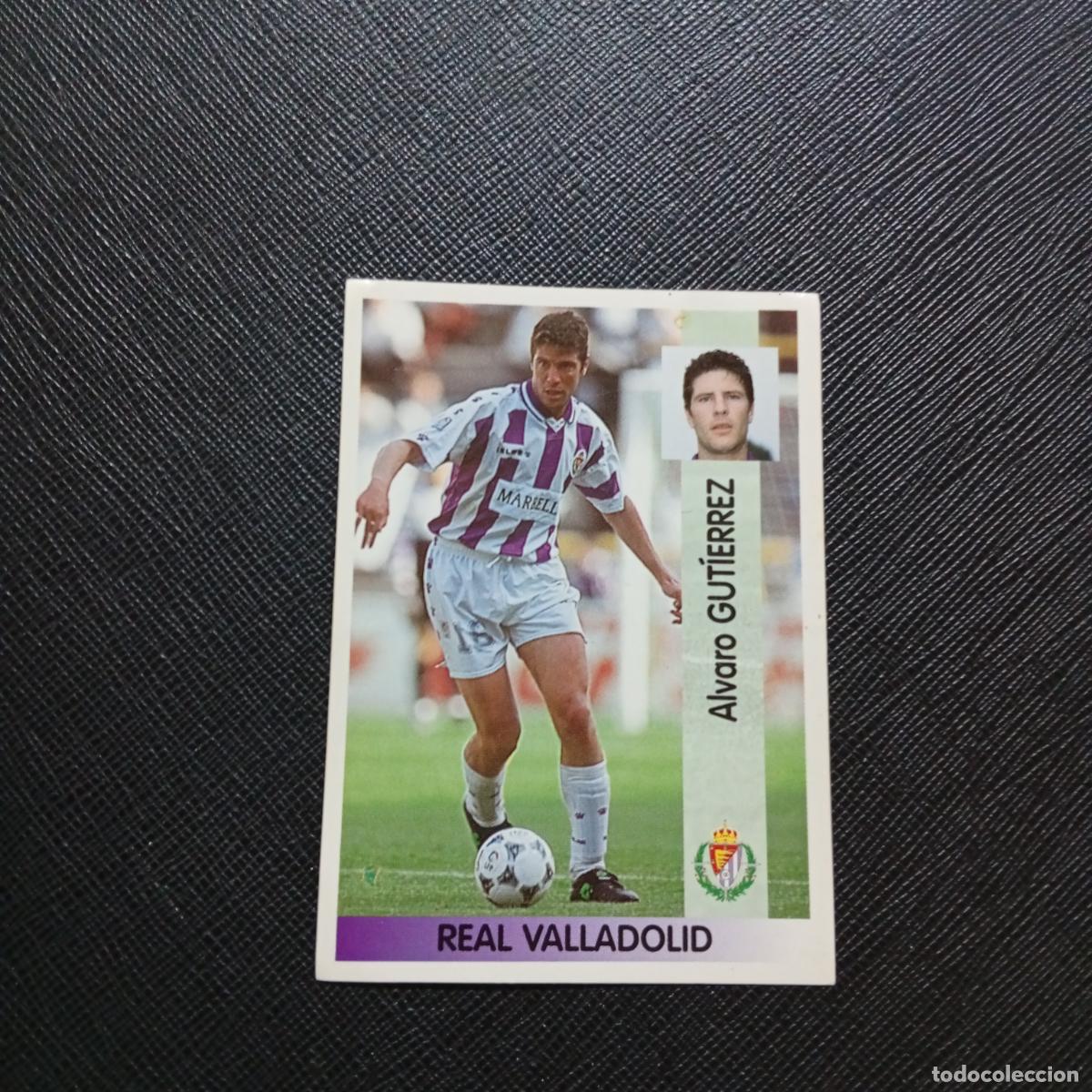 Cromos de F&uacute;tbol: 249 GUTIERREZ VALLADOLID PANINI 1996 1997 CROMO FUTBOL 96 97 - SIN PEGAR - A140 PG55