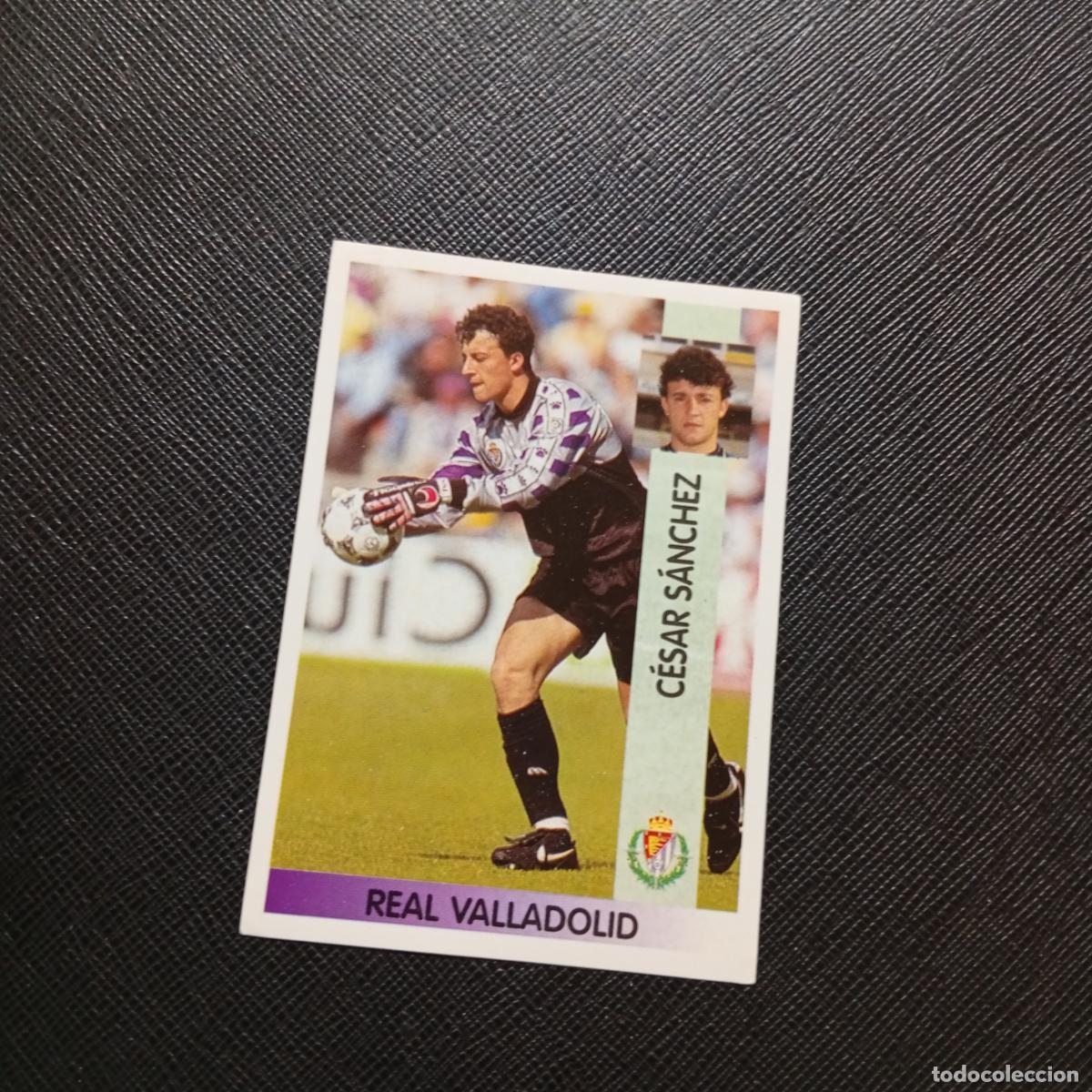 Cromos de F&uacute;tbol: 241 CESAR SANCHEZ VALLADOLID PANINI 1996 1997 CROMO FUTBOL 96 97 - SIN PEGAR - A140 PG55