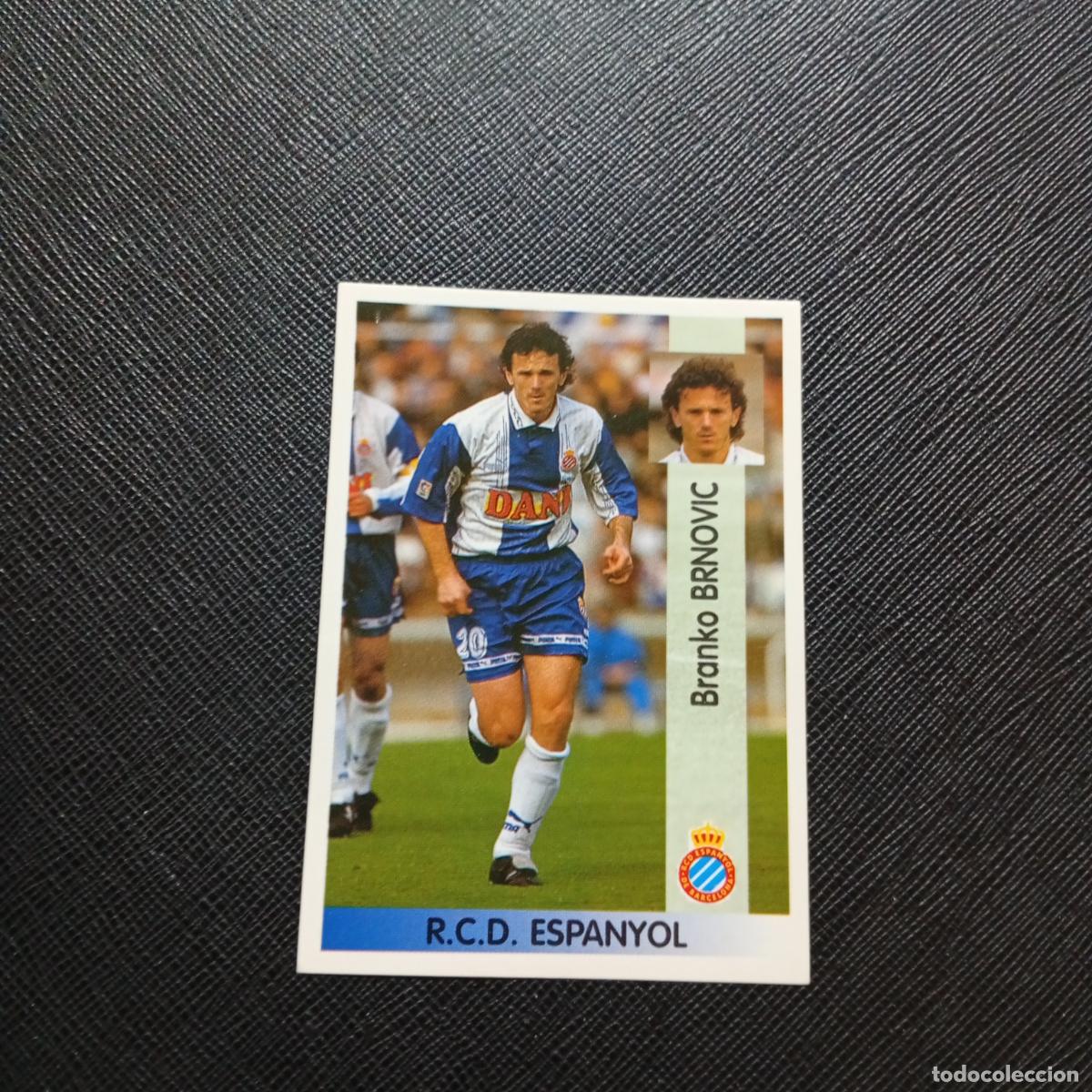 Cromos de F&uacute;tbol: 55 BRNOVIC ESPA&Ntilde;OL PANINI 1996 1997 CROMO FUTBOL 96 97 - SIN PEGAR - A140 PG91
