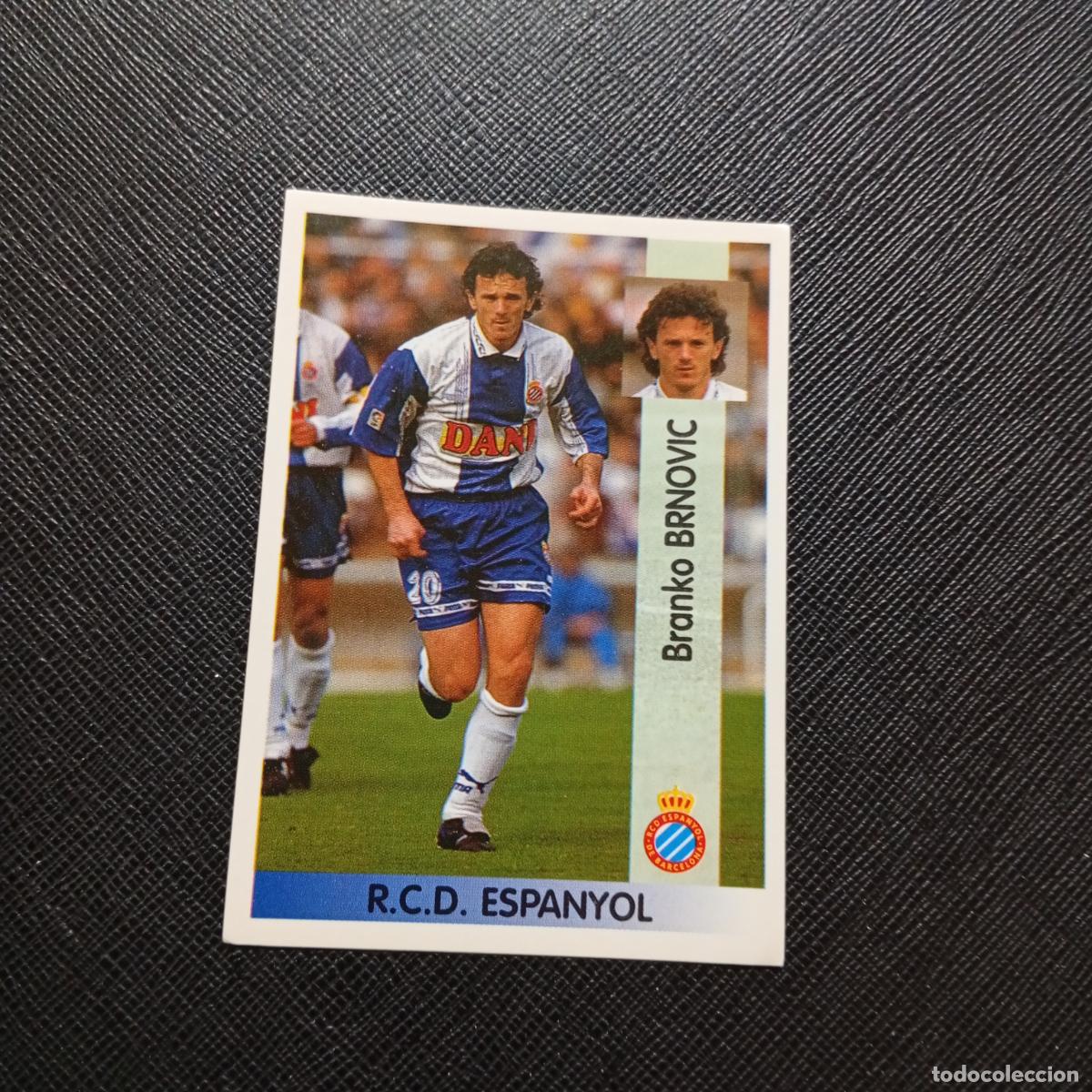 Cromos de F&uacute;tbol: 55 BRNOVIC ESPA&Ntilde;OL PANINI 1996 1997 CROMO FUTBOL 96 97 - SIN PEGAR - A140 PG109