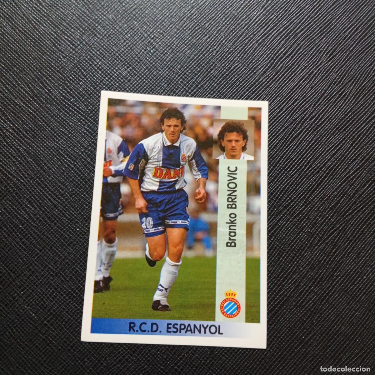 Cromos de F&uacute;tbol: 55 BRNOVIC ESPA&Ntilde;OL PANINI 1996 1997 CROMO FUTBOL 96 97 - SIN PEGAR - A140 PG109 B
