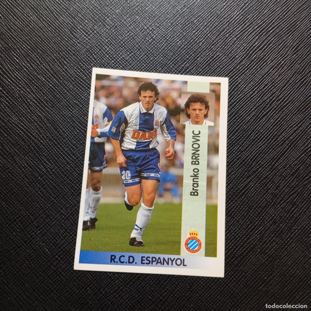 Cromos de F&uacute;tbol: 55 BRNOVIC ESPA&Ntilde;OL PANINI 1996 1997 CROMO FUTBOL 96 97 - SIN PEGAR - A140 PG127