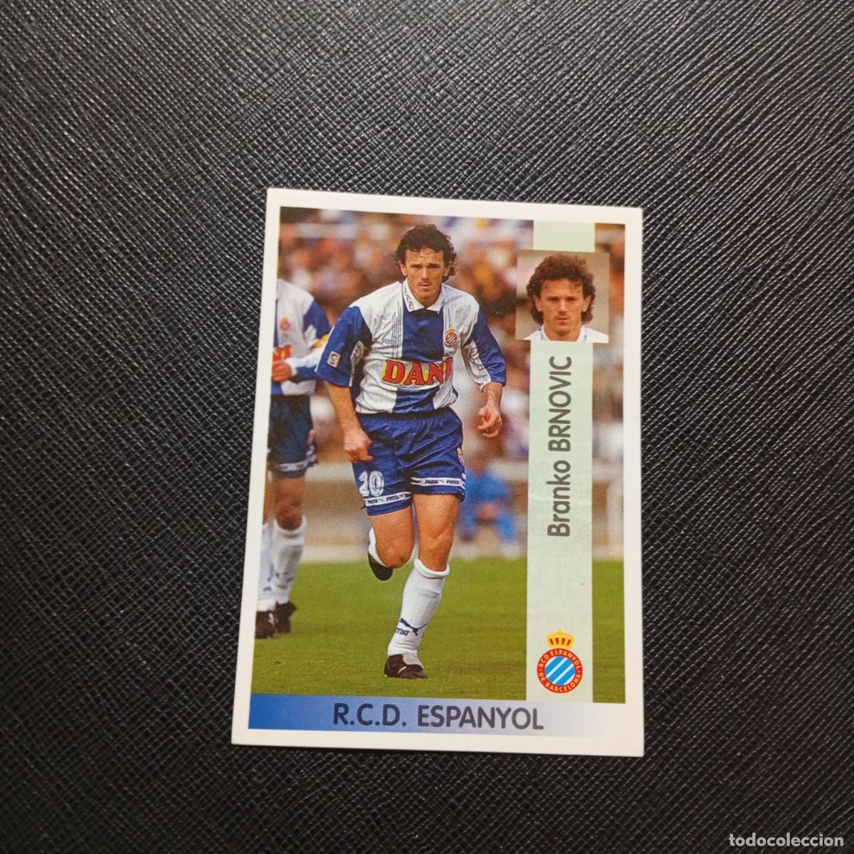 Cromos de F&uacute;tbol: 55 BRNOVIC ESPA&Ntilde;OL PANINI 1996 1997 CROMO FUTBOL 96 97 - SIN PEGAR - A140 PG127 B