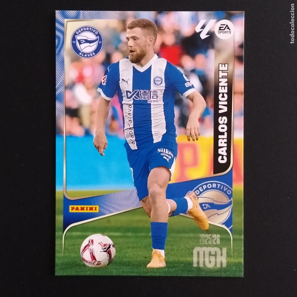 Cromos de F&uacute;tbol: MGK 32 CARLOS VICENTE ALAVES CROMOS ALBUM MEGACRACKS LIGA FUTBOL 2025 2026 25 26