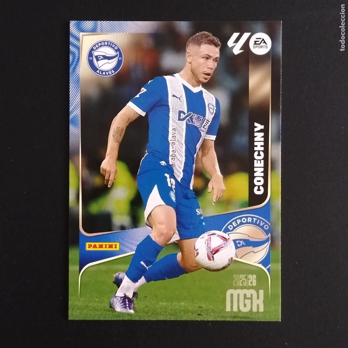 Cromos de F&uacute;tbol: MGK 33 CONECHNY ALAVES CROMOS ALBUM MEGACRACKS LIGA FUTBOL 2025 2026 25 26