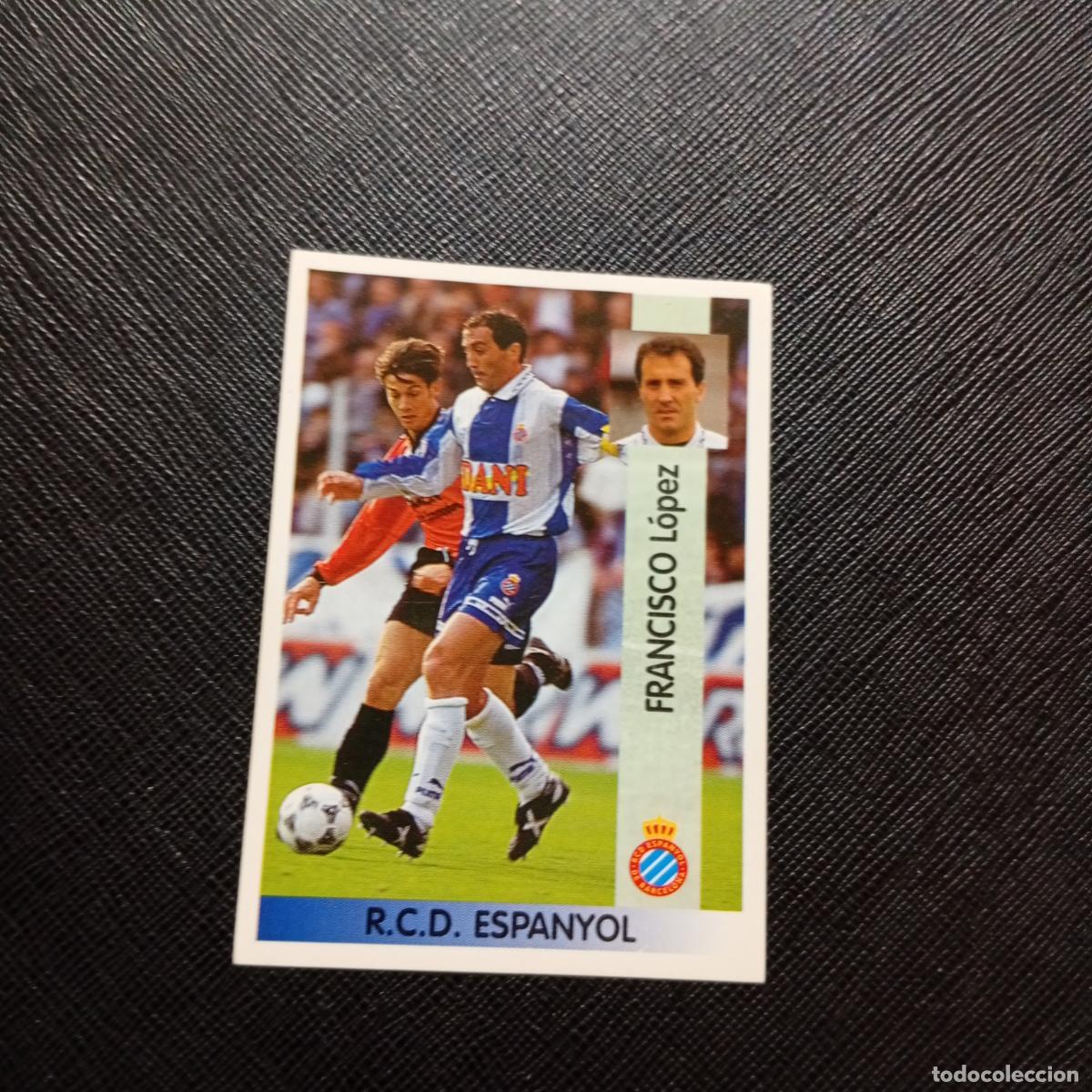 Cromos de F&uacute;tbol: 57 FRANCISCO ESPA&Ntilde;OL PANINI 1996 1997 CROMO FUTBOL 96 97 - SIN PEGAR - A140 PG91