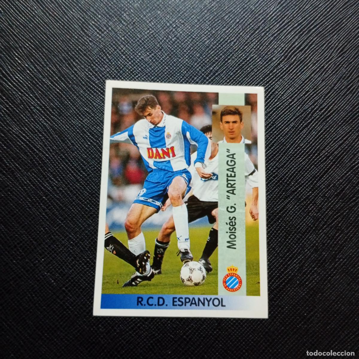 Cromos de F&uacute;tbol: 58 ARTEAGA ESPA&Ntilde;OL PANINI 1996 1997 CROMO FUTBOL 96 97 - SIN PEGAR - A140 PG91