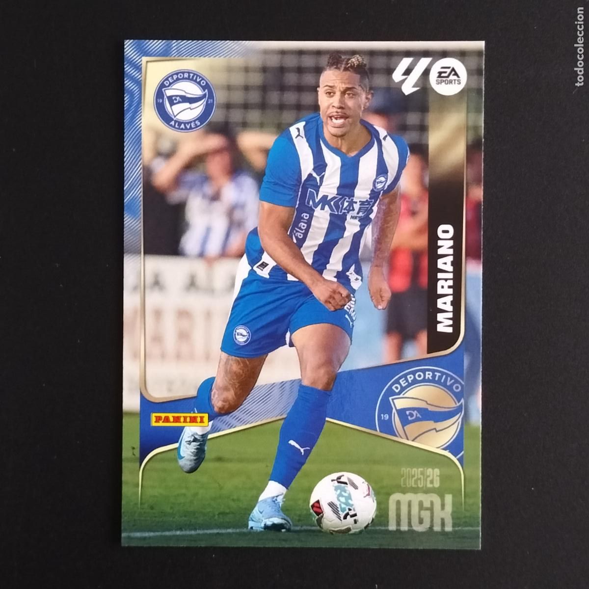Cromos de F&uacute;tbol: MGK 34 MARIANO ALAVES CROMOS ALBUM MEGACRACKS LIGA FUTBOL 2025 2026 25 26