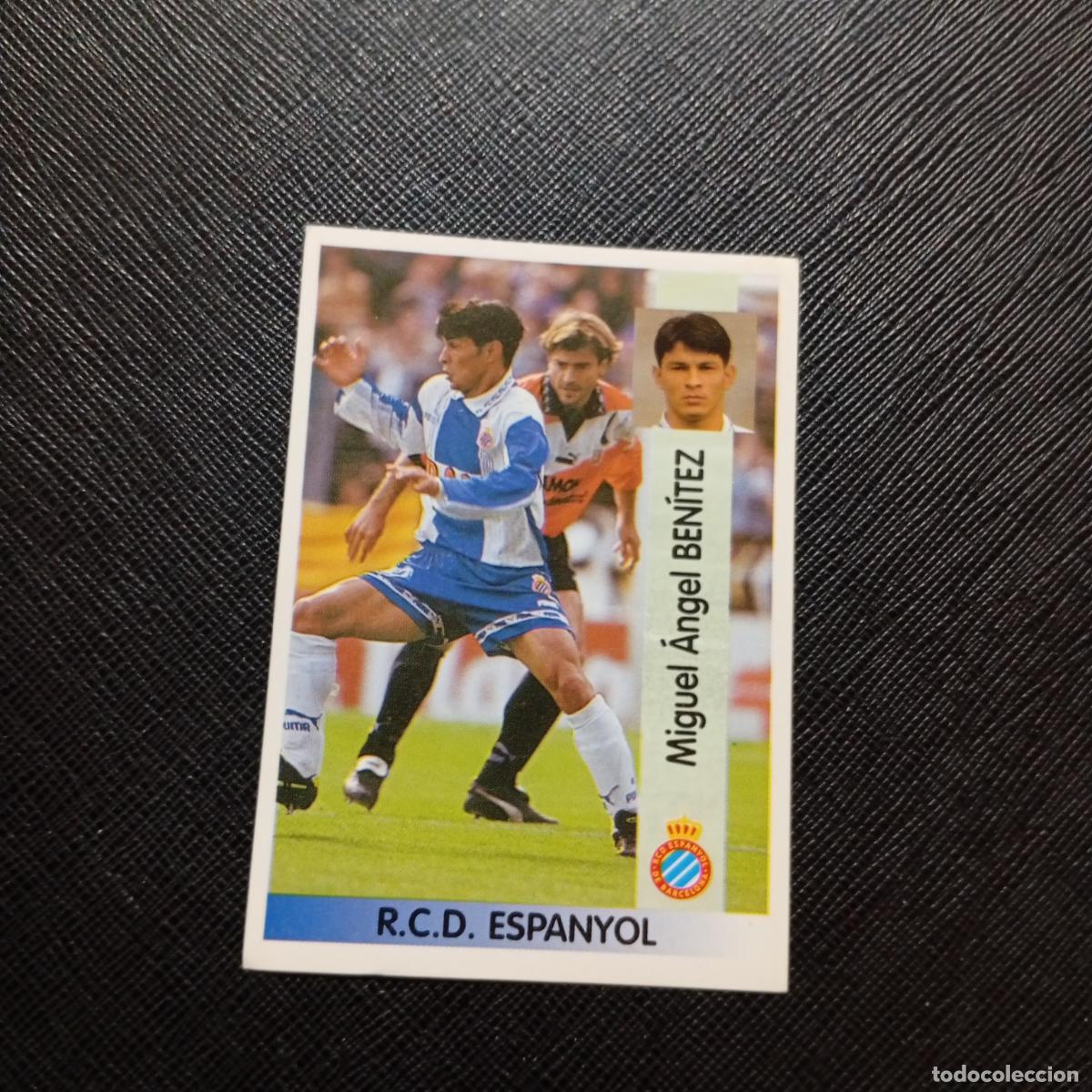 Cromos de F&uacute;tbol: 60 BENITEZ ESPA&Ntilde;OL PANINI 1996 1997 CROMO FUTBOL 96 97 - SIN PEGAR - A140 PG91