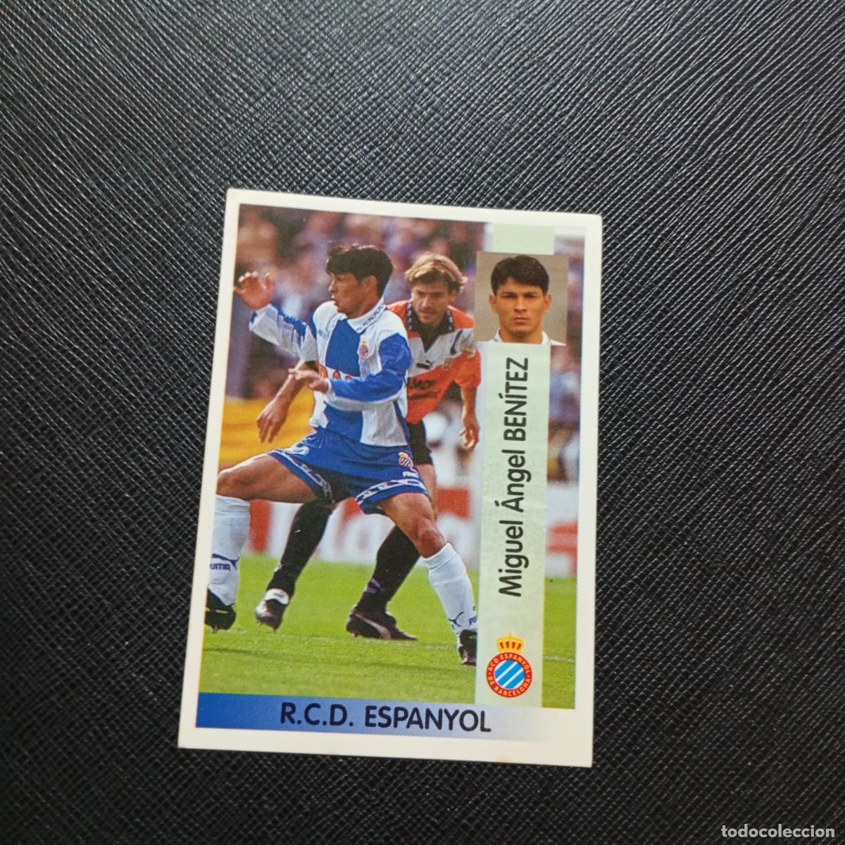 Cromos de F&uacute;tbol: 60 BENITEZ ESPA&Ntilde;OL PANINI 1996 1997 CROMO FUTBOL 96 97 - SIN PEGAR - A140 PG91 B