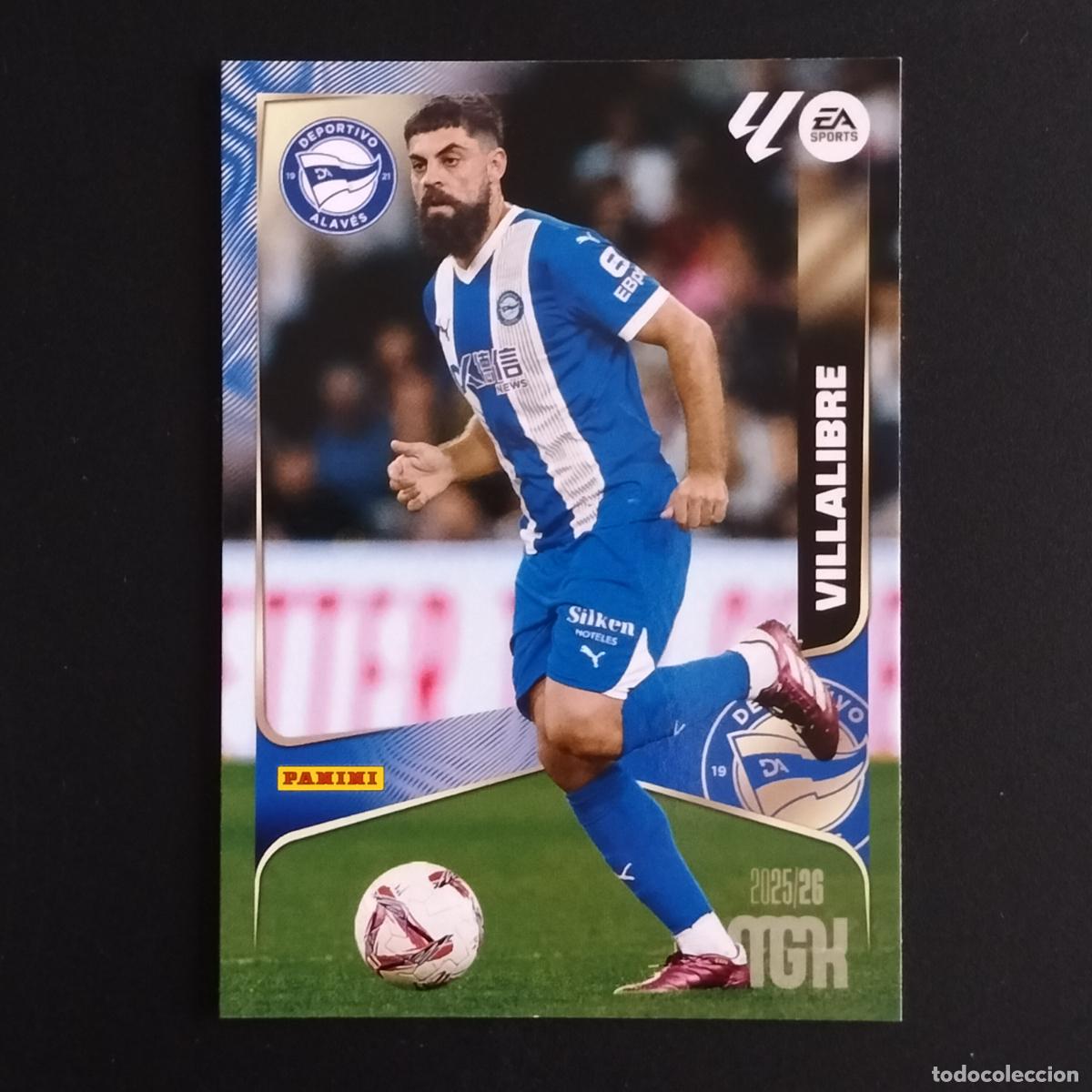 Cromos de F&uacute;tbol: MGK 36 VILLALIBRE ALAVES CROMOS ALBUM MEGACRACKS LIGA FUTBOL 2025 2026 25 26