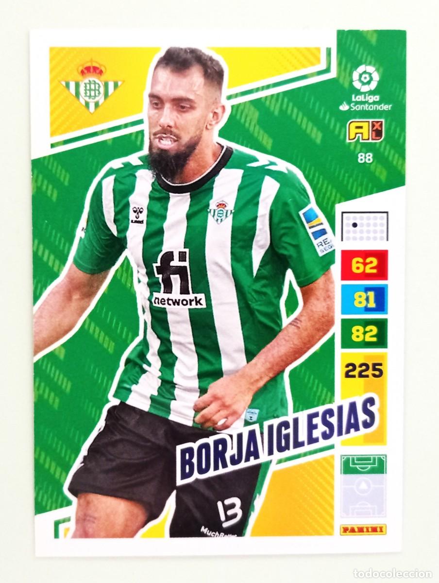 Fu&szlig;ball-Sticker: ADRENALYN XL 2022-2023 (N&ordm; 88 BORJA IGLESIAS - REAL BETIS)