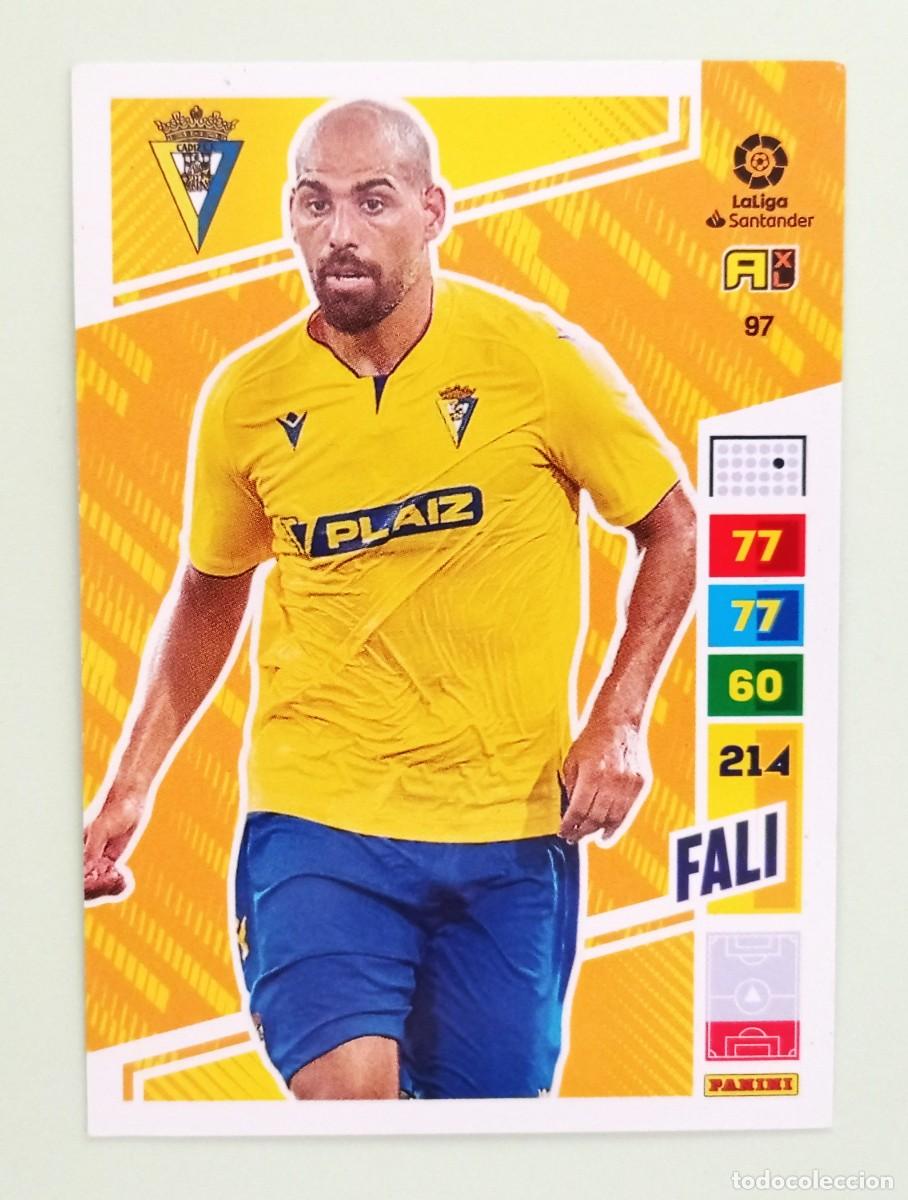 Cromos de F&uacute;tbol: ADRENALYN XL 2022-2023 (N&ordm; 97 FALI - C&Aacute;DIZ C.F.)