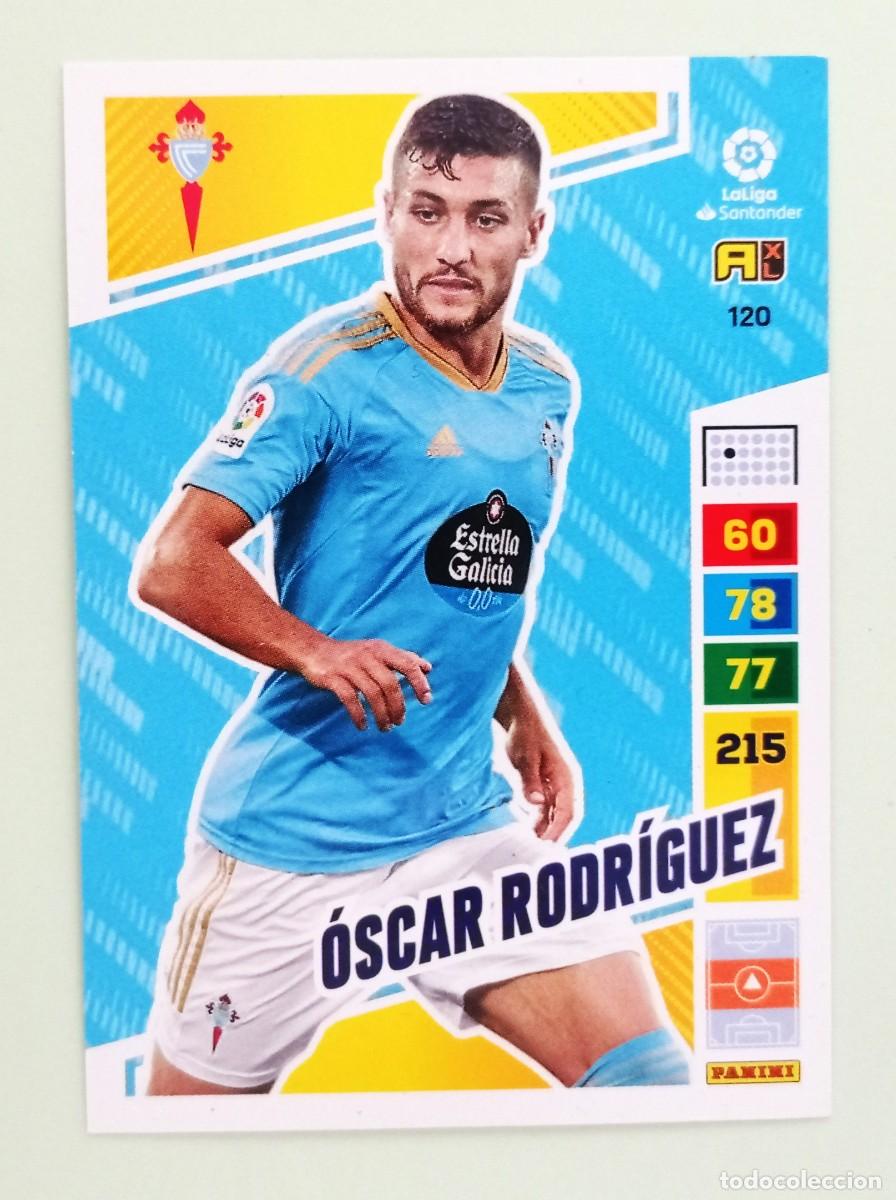 Cartes &agrave; collectionner de Football: ADRENALYN XL 2022-2023 (N&ordm; 120 &Oacute;SCAR RODR&Iacute;GUEZ - R.C. CELTA DE VIGO)
