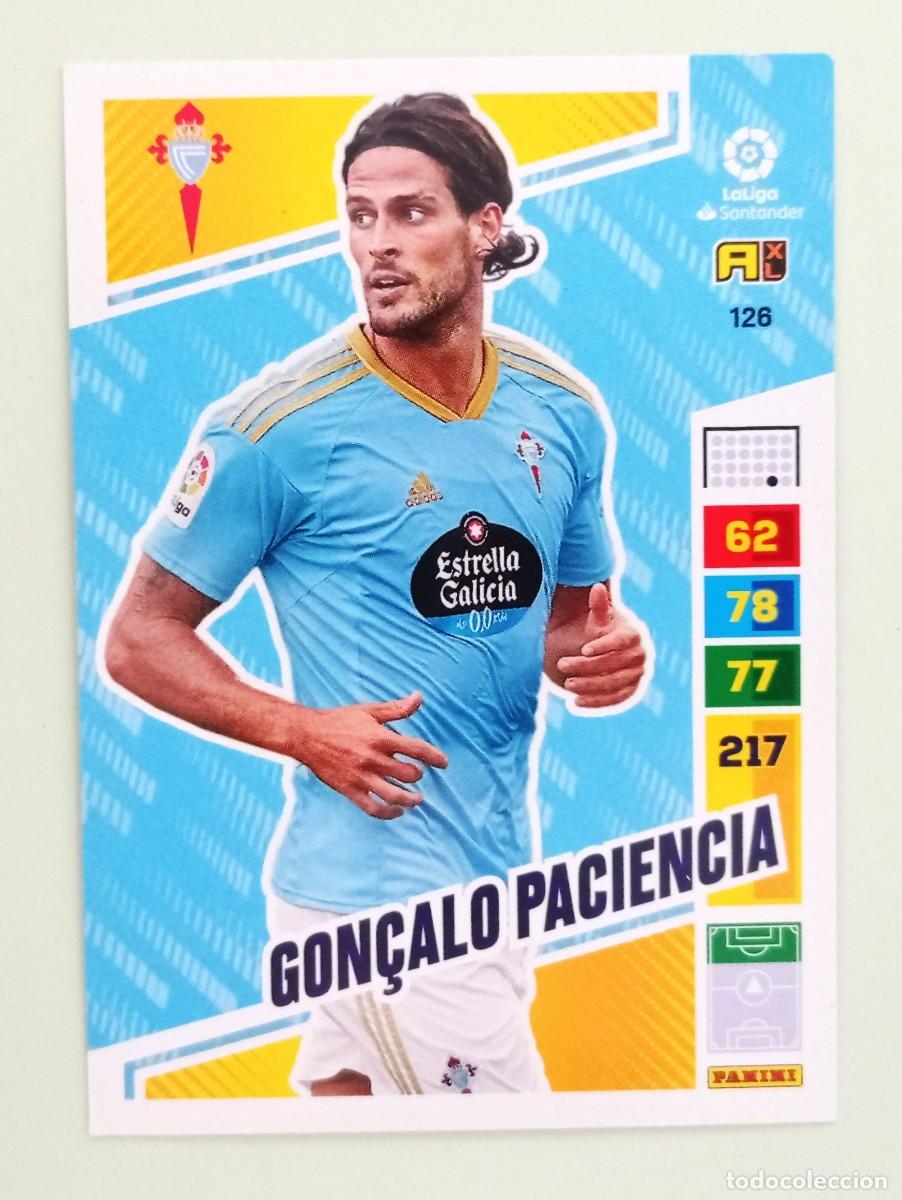 Cartes &agrave; collectionner de Football: ADRENALYN XL 2022-2023 (N&ordm; 126 GON&Ccedil;ALO PACIENCIA - R.C. CELTA DE VIGO)
