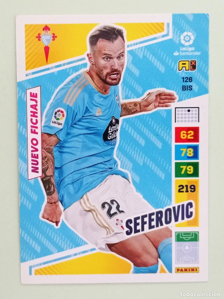 Cartes &agrave; collectionner de Football: ADRENALYN XL 2022-2023 (N&ordm; 126BIS SEFEROVIC - R.C. CELTA DE VIGO) (NUEVO FICHAJE)