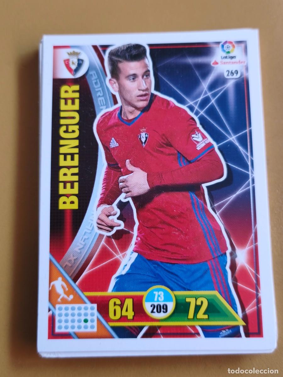 Cartes &agrave; collectionner de Football: berenguer, adrenalyn 2016 17