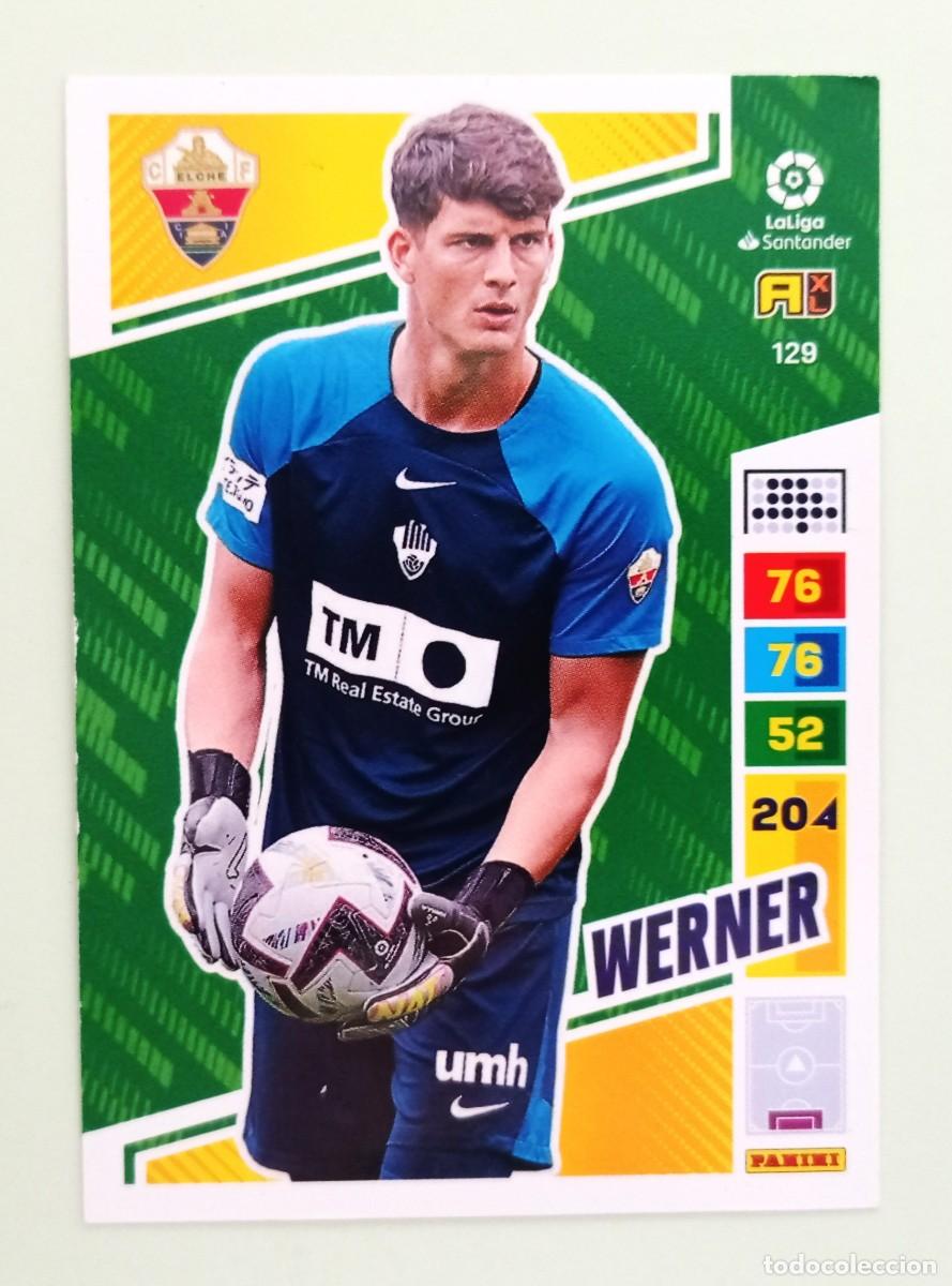 Cartes &agrave; collectionner de Football: ADRENALYN XL 2022-2023 (N&ordm; 129 WERNER - ELCHE C.F.)