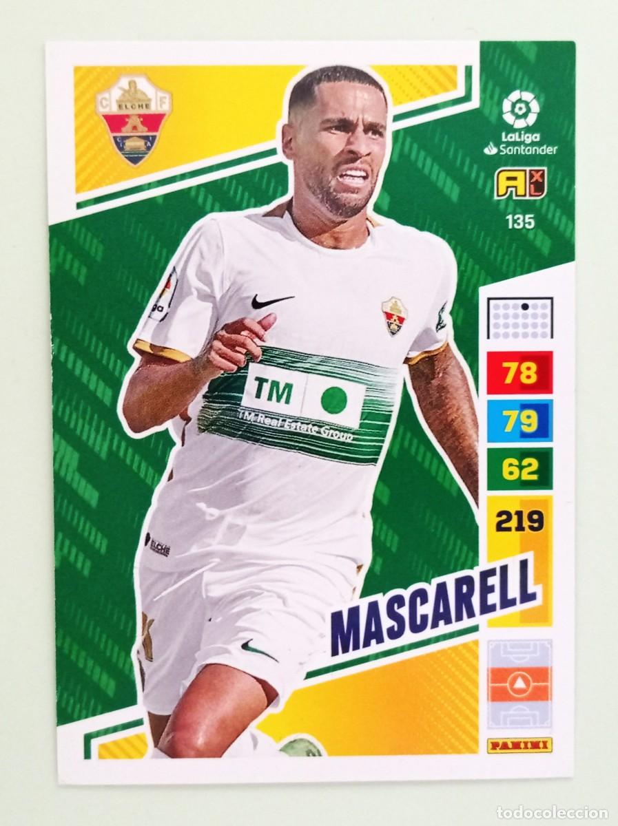 Cromos de F&uacute;tbol: ADRENALYN XL 2022-2023 (N&ordm; 135 MASCARELL - ELCHE C.F.)