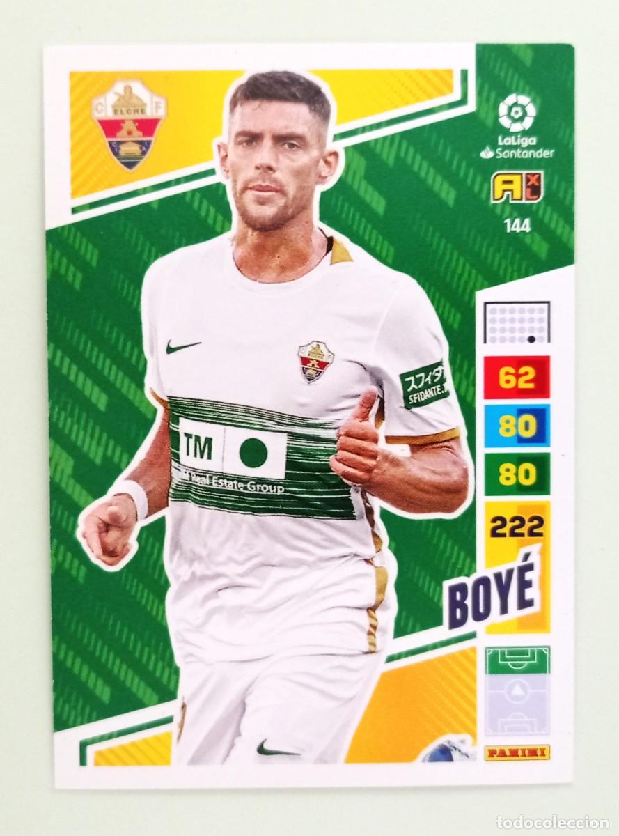 Cromos de F&uacute;tbol: ADRENALYN XL 2022-2023 (N&ordm; 144 BOY&Eacute; - ELCHE C.F.)