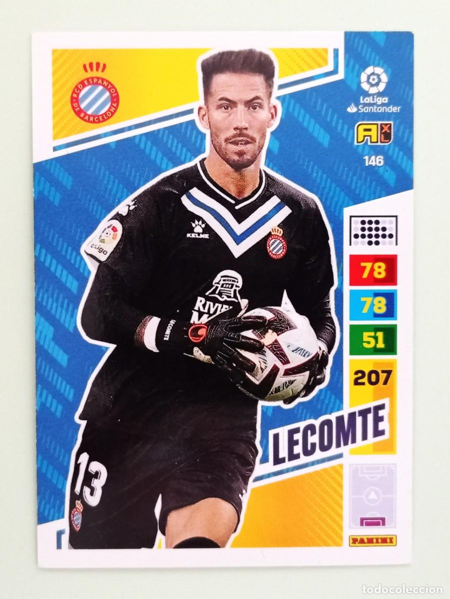 Cromos de F&uacute;tbol: ADRENALYN XL 2022-2023 (N&ordm; 146 LECOMTE - R.C.D. ESPANYOL)