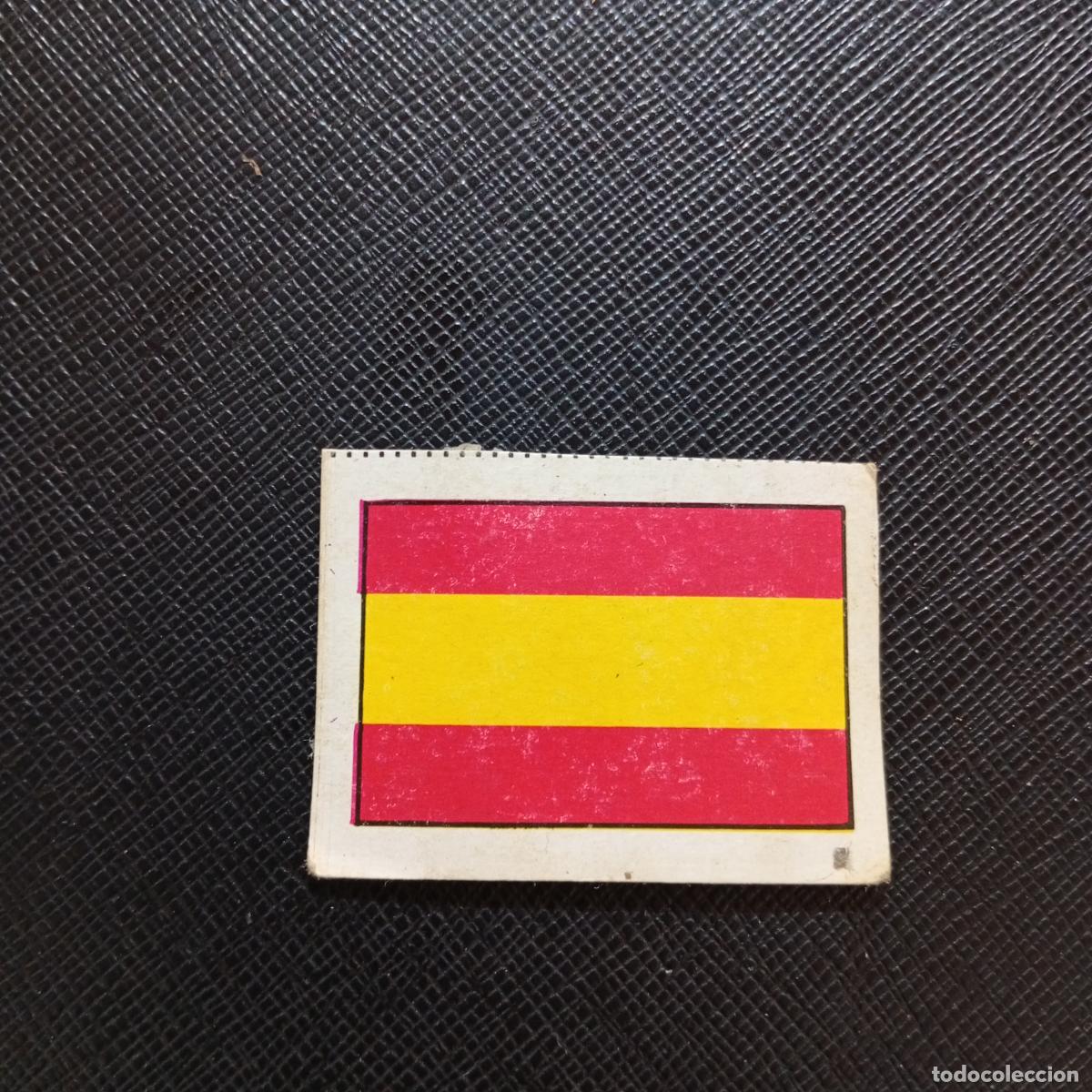 Cartes &agrave; collectionner de Football: 299 BANDERA ESPA&Ntilde;A FHER ESPA&Ntilde;A MUNDIAL 1982 CROMO FUTBOL 82 - DESPEGADO - A140 PG145