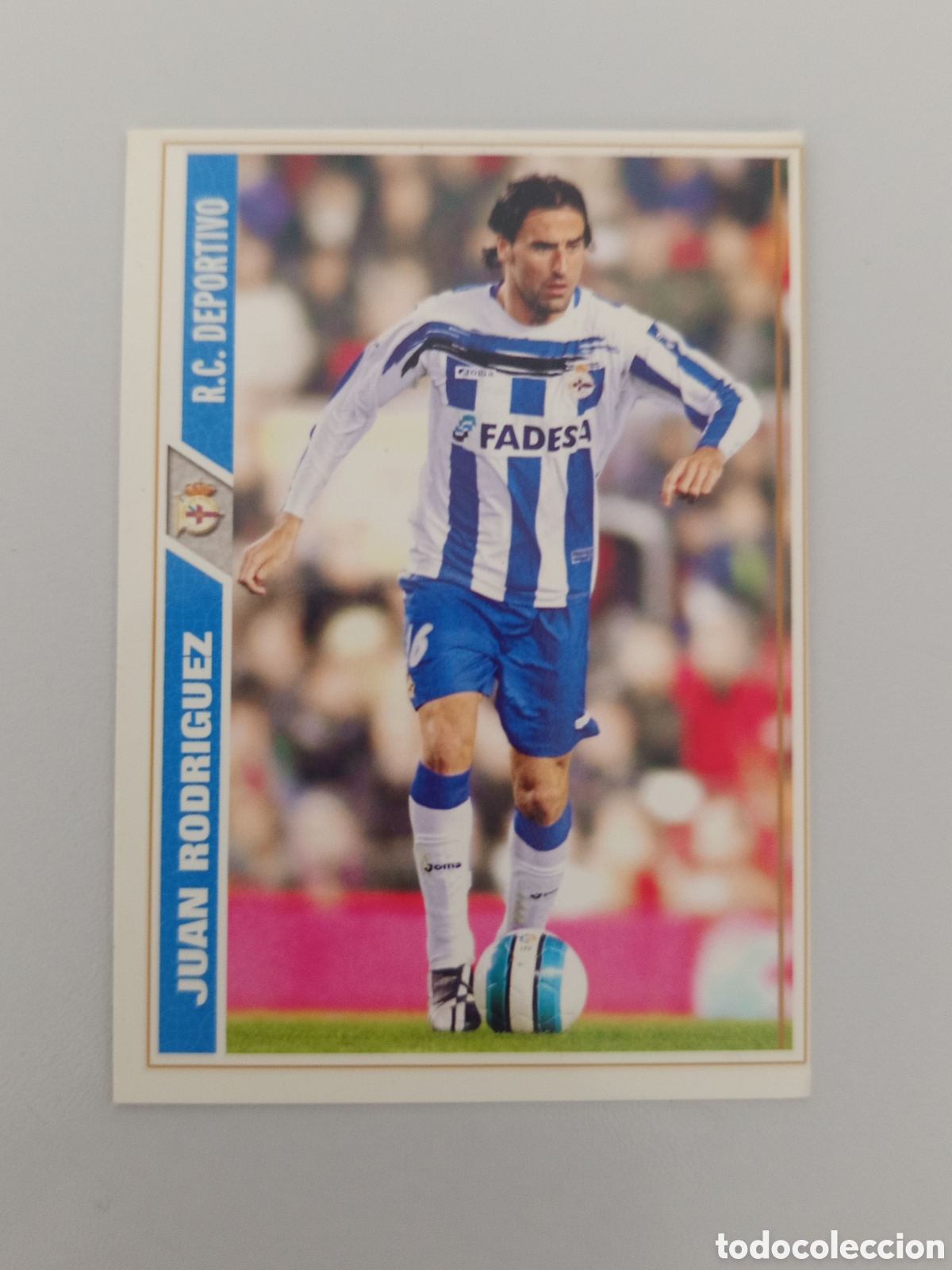 Football Stickers: ❇️ CROMO ⚽ JUAN RODR&Iacute;GUEZ DEPORTIVO DE LA CORU&Ntilde;A FICHAS LIGA 2008 07 08 2007 2008 MUNDICROMO ❇️