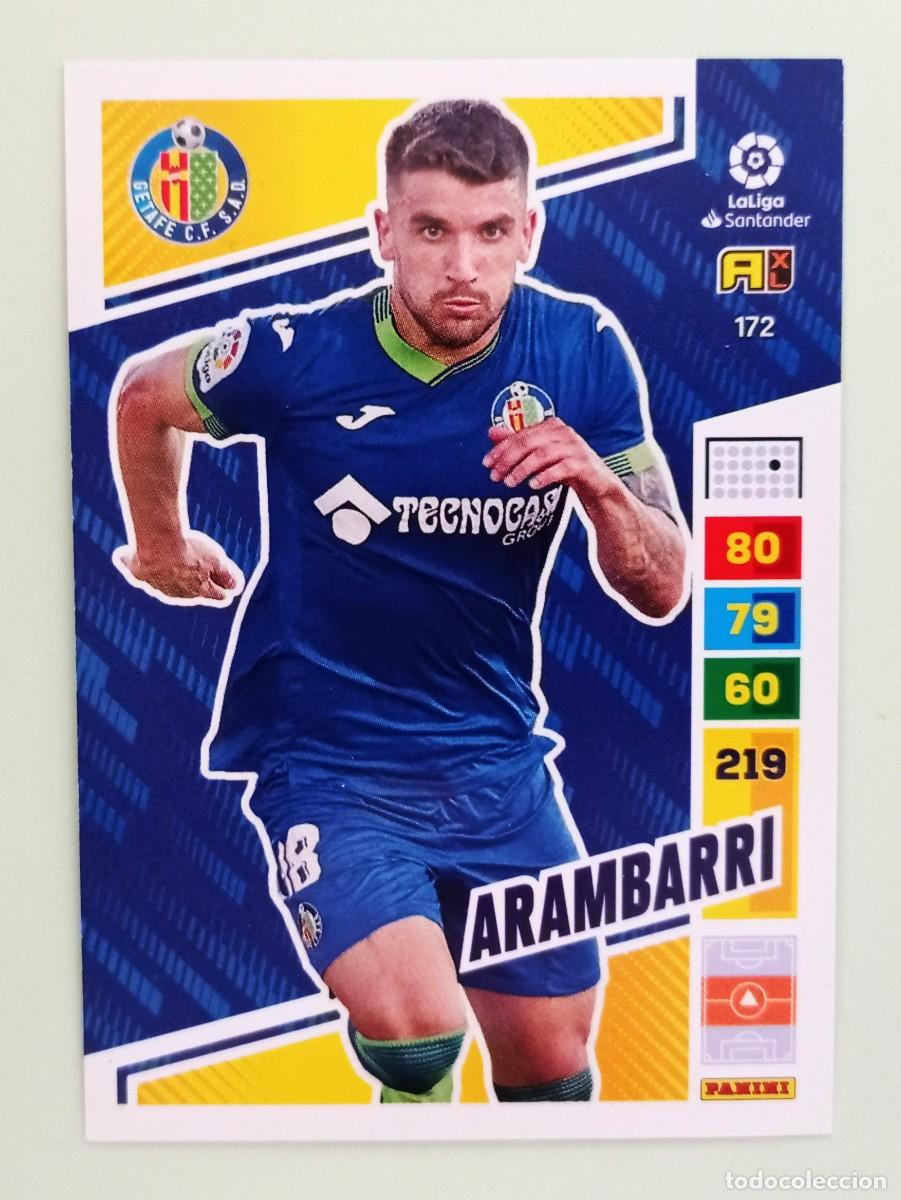 Cartes &agrave; collectionner de Football: ADRENALYN XL 2022-2023 (N&ordm; 172 ARAMBARRI - GETAFE C.F.)