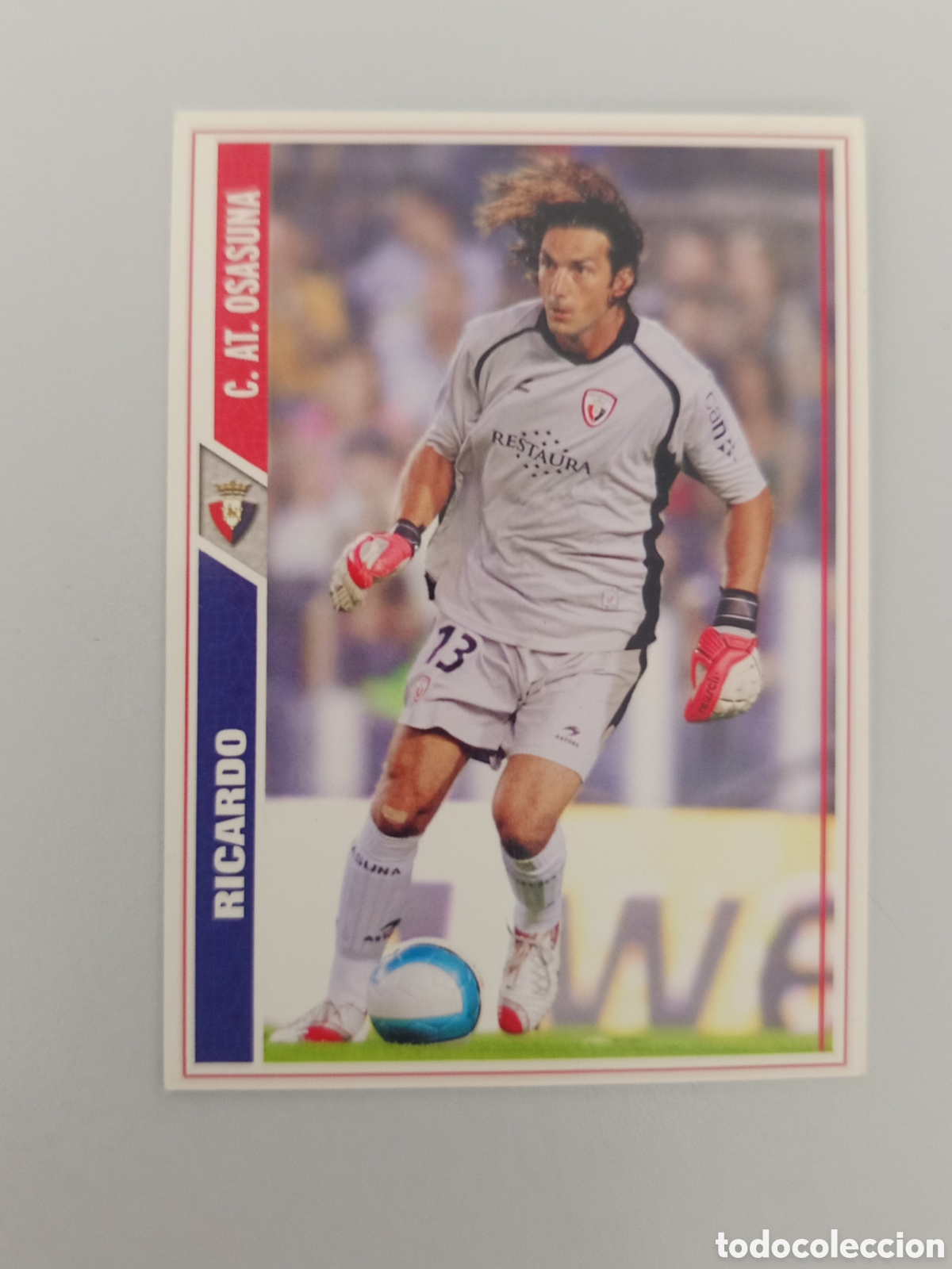 Cromos de F&uacute;tbol: ❇️ CROMO ⚽ RICARDO OSASUNA FICHAS LIGA 2008 07 08 2007 2008 MUNDICROMO ❇️