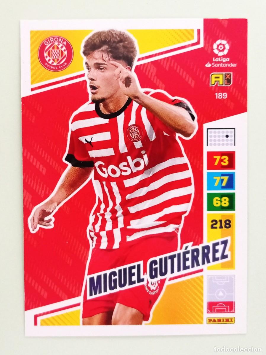 Cartes &agrave; collectionner de Football: ADRENALYN XL 2022-2023 (N&ordm; 189 MIGUEL GUTI&Eacute;RREZ - GIRONA F.C.)