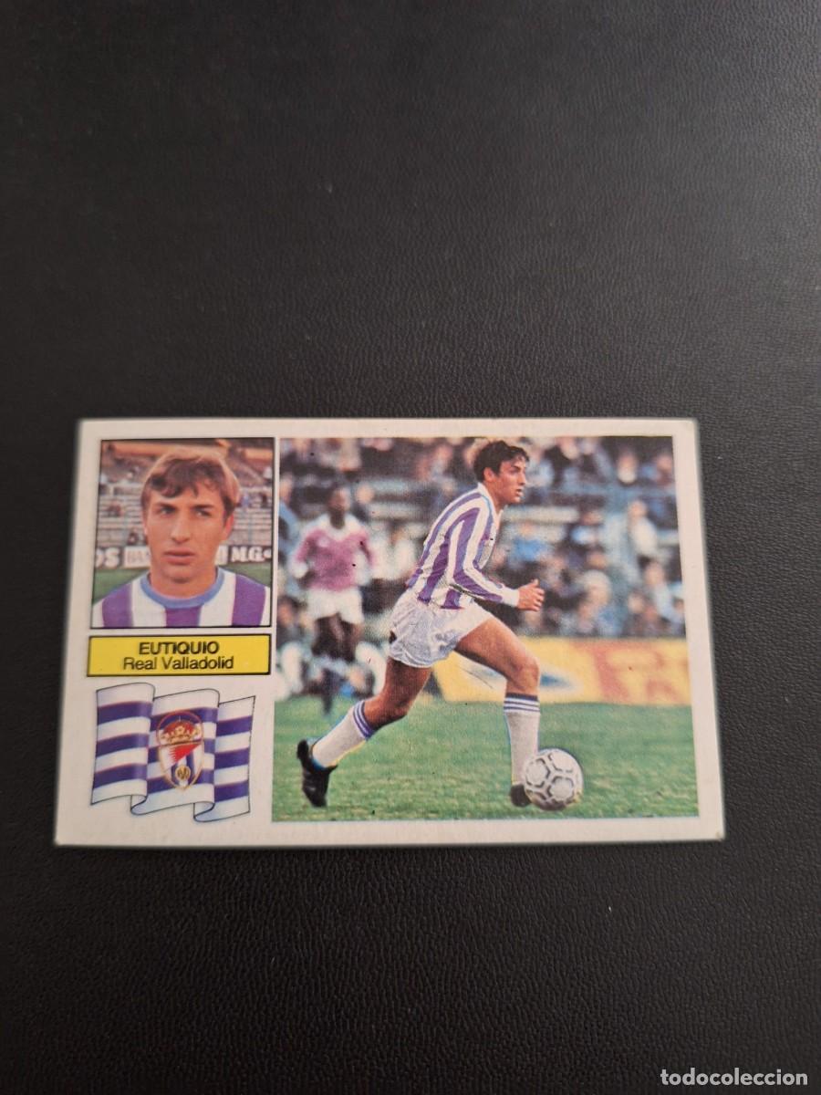 Cartes &agrave; collectionner de Football: CROMO DE FUTBOL LIGA ESTE EUTIQUIO VALLADOLID SIN PEGAR NUNCA PEGADO 82 83 1982 1983
