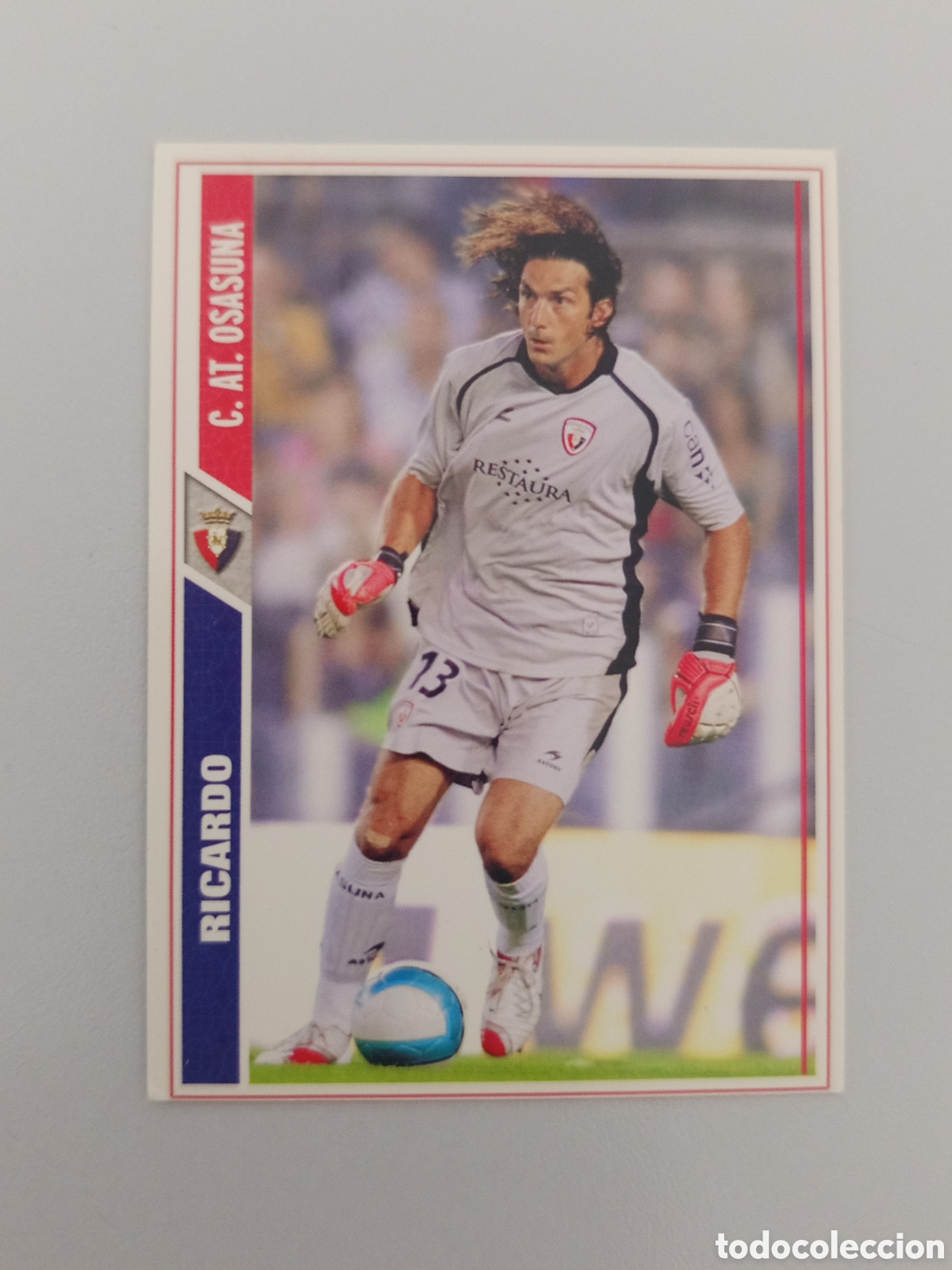 Cartes &agrave; collectionner de Football: ❇️ CROMO ⚽ RICARDO OSASUNA FICHAS LIGA 2008 07 08 2007 2008 MUNDICROMO ❇️