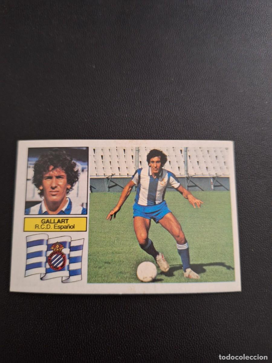Cartes &agrave; collectionner de Football: CROMO DE FUTBOL LIGA ESTE GALLART FICHAJE 2 ESPA&Ntilde;OL SIN PEGAR NUNCA PEGADO 82 83 1982 1983
