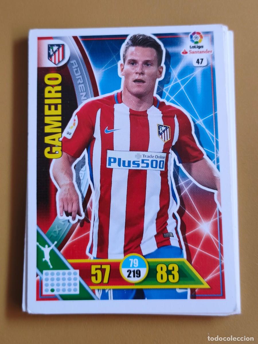 Cromos de f&uacute;tbol: gameiro, adrenalyn 2016 17 - Foto 1