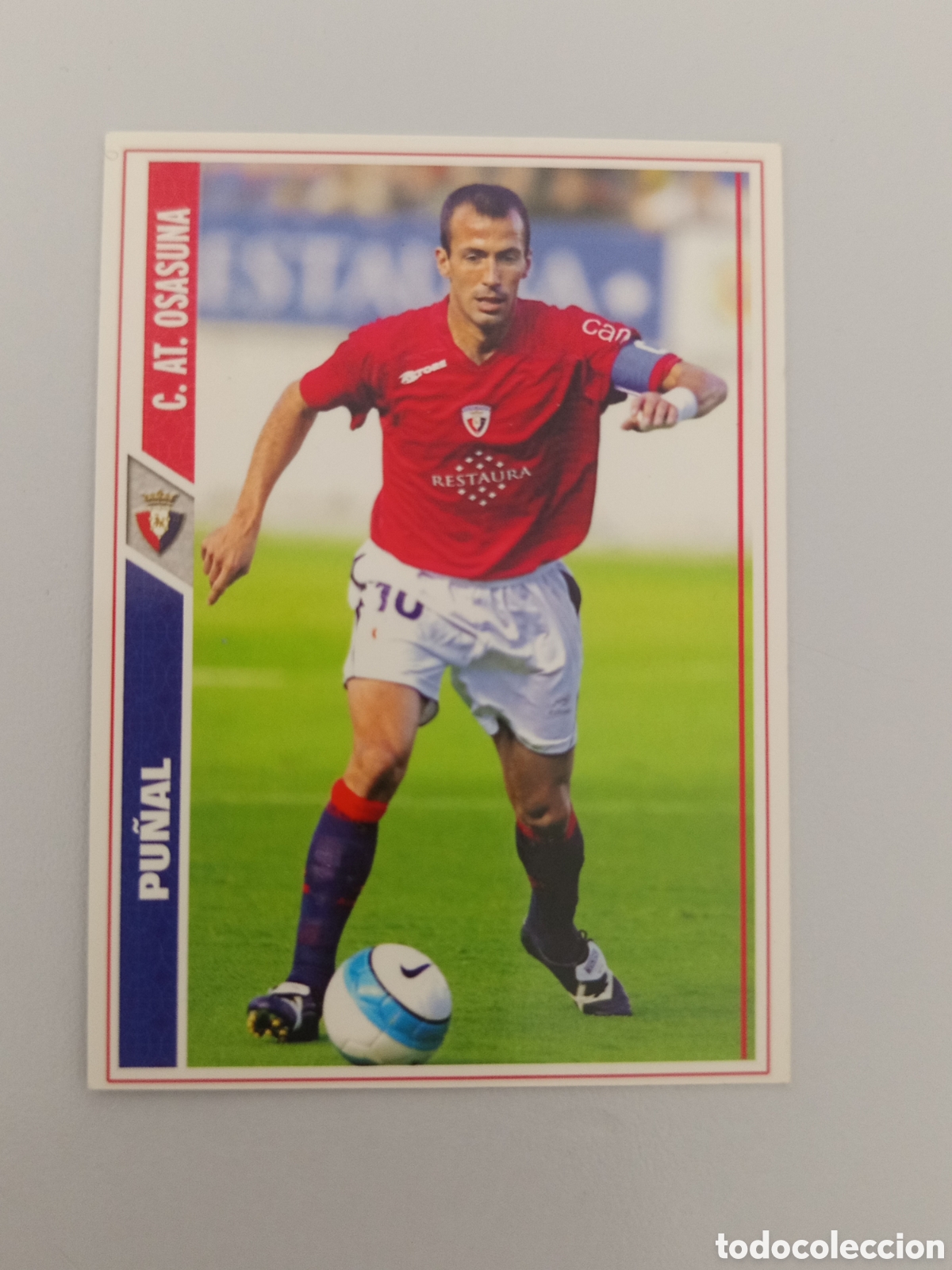 Cartes &agrave; collectionner de Football: ❇️ CROMO ⚽ PU&Ntilde;AL OSASUNA FICHAS LIGA 2008 07 08 2007 2008 MUNDICROMO ❇️