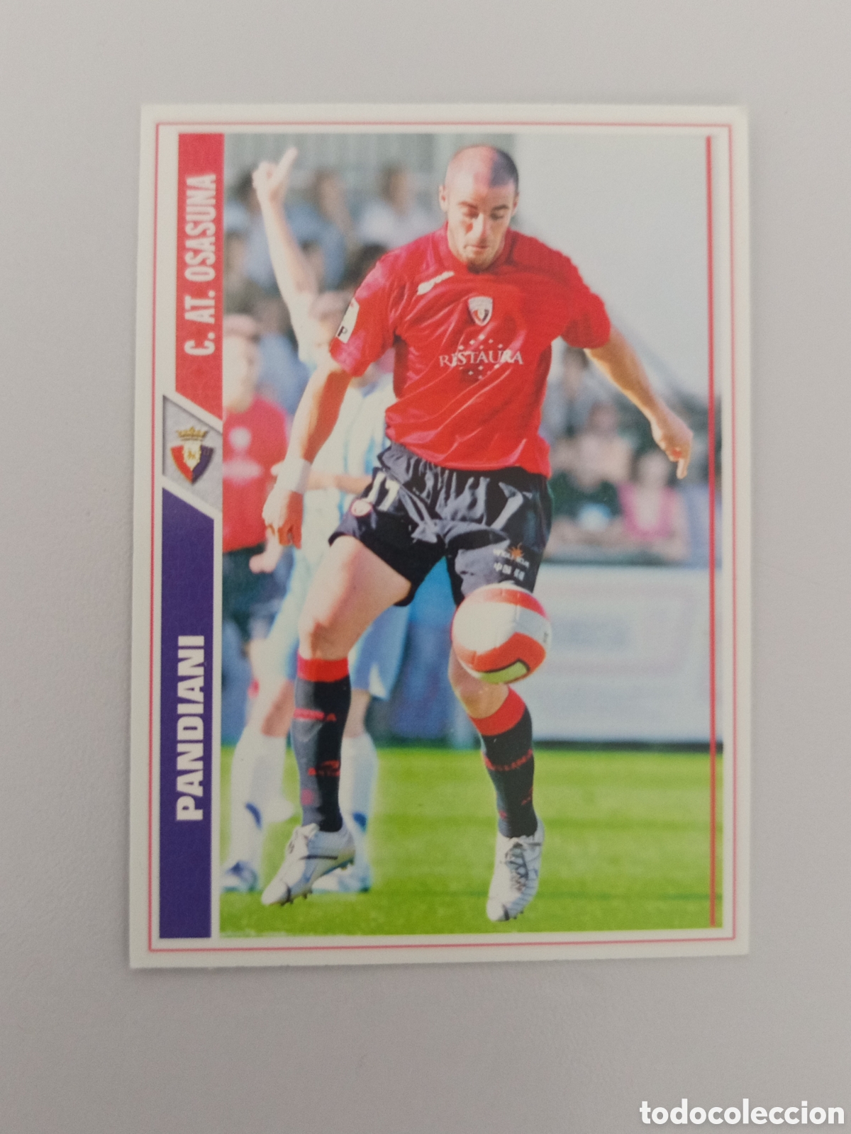 Cartes &agrave; collectionner de Football: ❇️ CROMO ⚽ PANDIANI OSASUNA 375 FICHAS LIGA 2008 07 08 2007 2008 MUNDICROMO ❇️