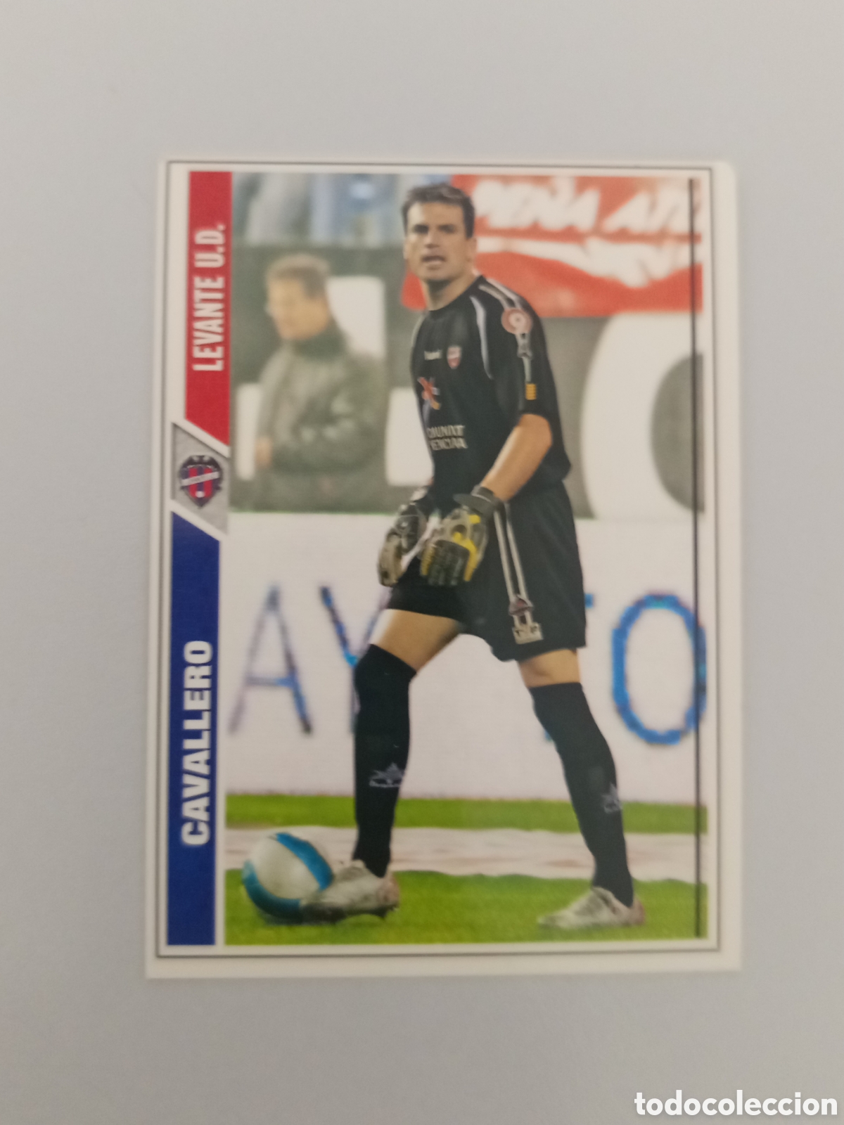 Cartes &agrave; collectionner de Football: ❇️ CROMO ⚽ CAVALLERO LEVANTE 384 BAJA FICHAS LIGA 2008 07 08 2007 2008 MUNDICROMO ❇️