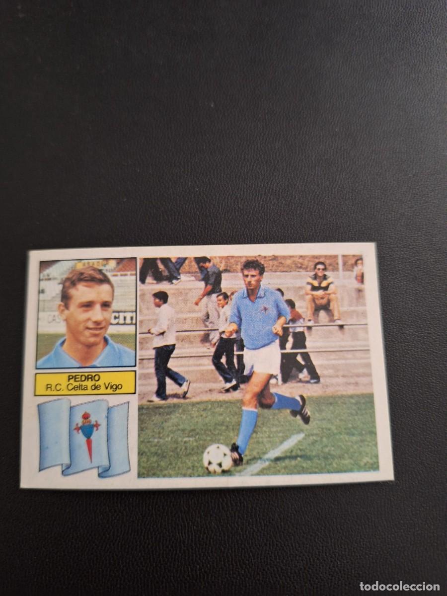 Cromos de F&uacute;tbol: CROMO DE FUTBOL LIGA ESTE VERSION PEDRO FICHAJE 9 CELTA SIN PEGAR NUNCA PEGADO 82 83 1982 1983