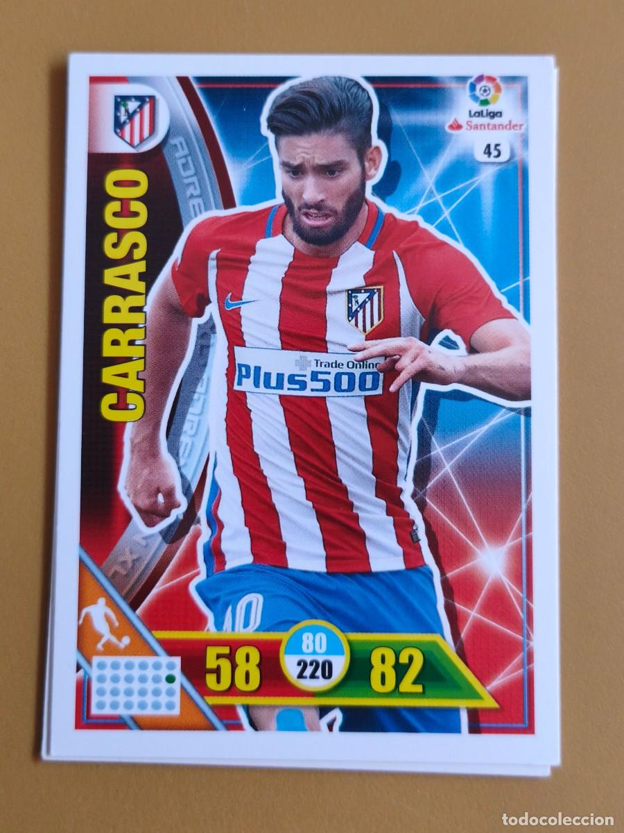 Cromos de F&uacute;tbol: carrasco, adrenalyn 2016 17