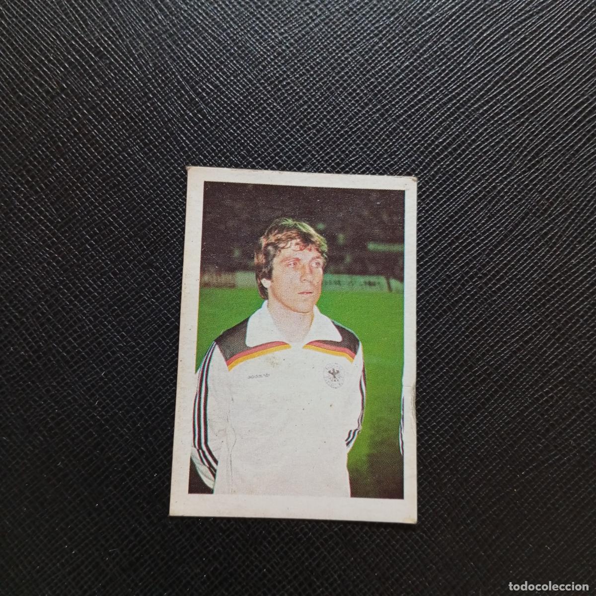 Cromos de F&uacute;tbol: 17 KLUAS FISCHER ALEMANIA FHER ESPA&Ntilde;A MUNDIAL 1982 CROMO FUTBOL 82 - DESPEGADO - A140 PG289
