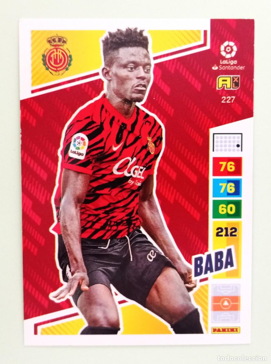 Cromos de F&uacute;tbol: ADRENALYN XL 2022-2023 (N&ordm; 227 BABA - R.C.D. MALLORCA)