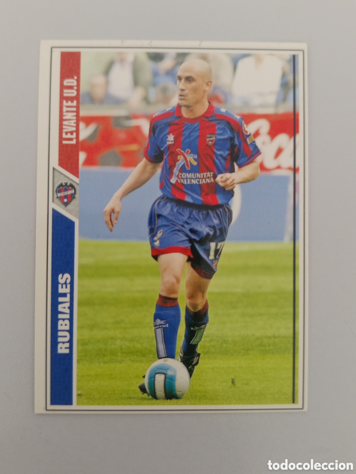 Cromos de F&uacute;tbol: ❇️ CROMO ⚽ RUBIALES LEVANTE FICHAS LIGA 2008 07 08 2007 2008 MUNDICROMO ❇️